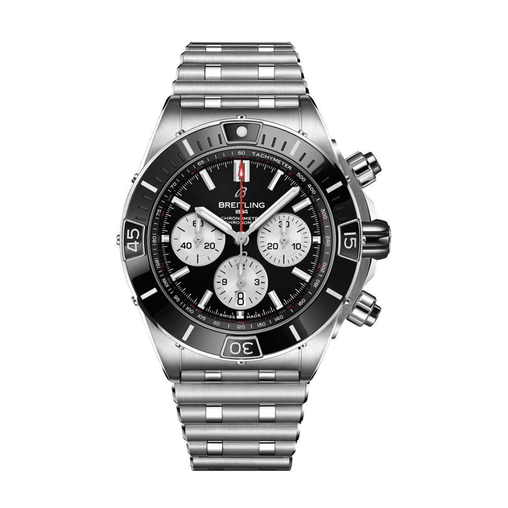 Breitling Super Chronomat B01 Stainless Steel Men's Watch - Premium Luxury Product