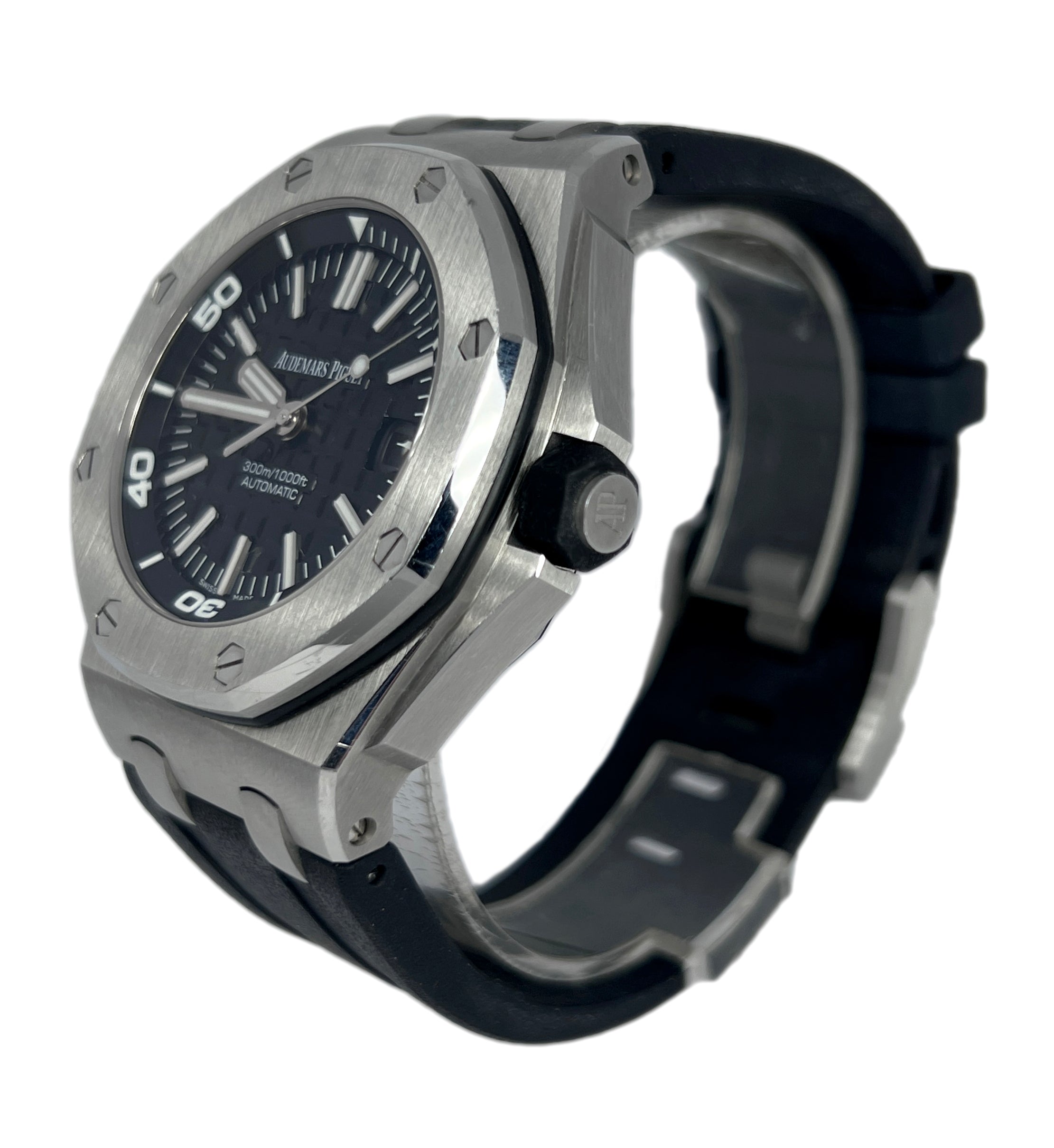 Audemars Piguet Royal Oak Offshore Diver Stainless Steel Men's Watch - Premium Luxury Product