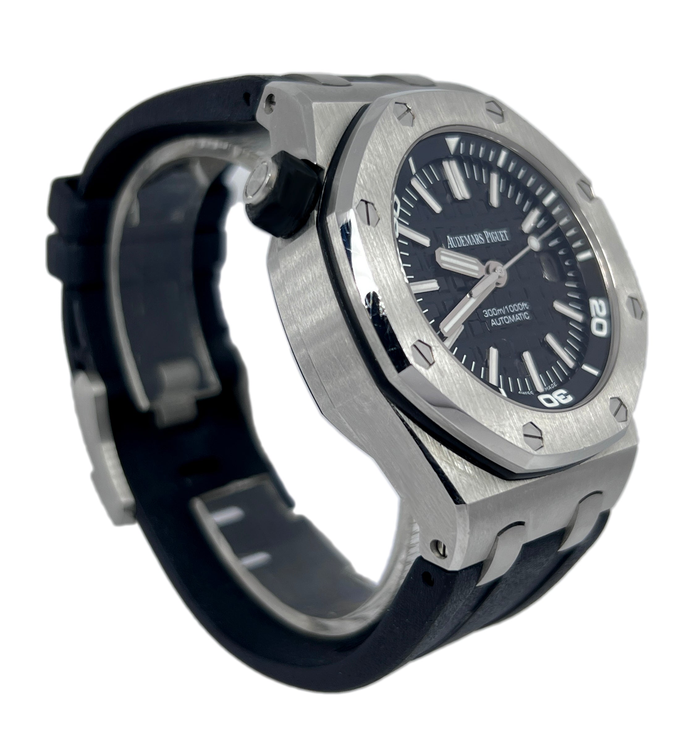 Audemars Piguet Royal Oak Offshore Diver Stainless Steel Men's Watch - Premium Luxury Product