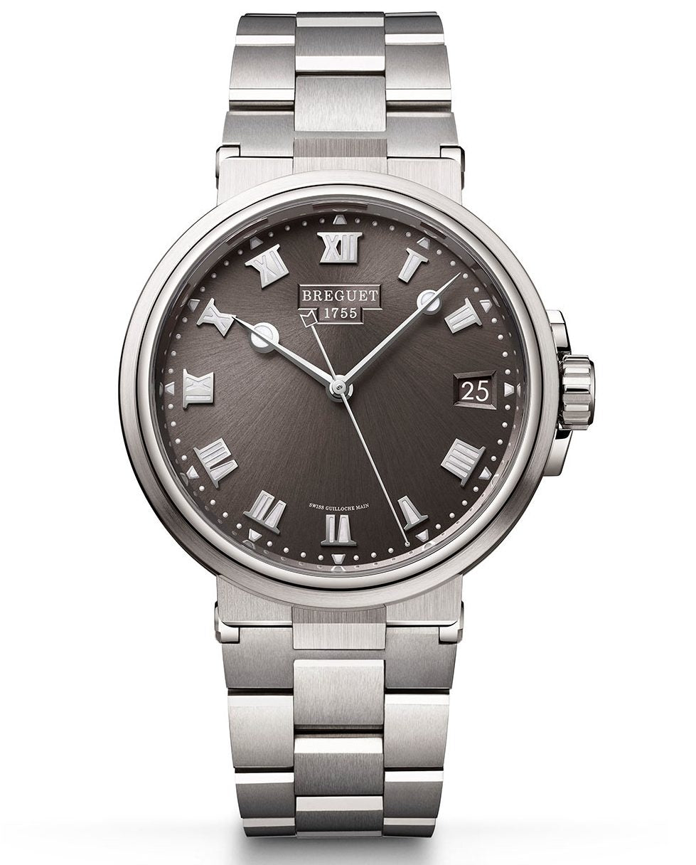 Breguet Marine 5517 Titanium Men's Watch - Premium Luxury Product