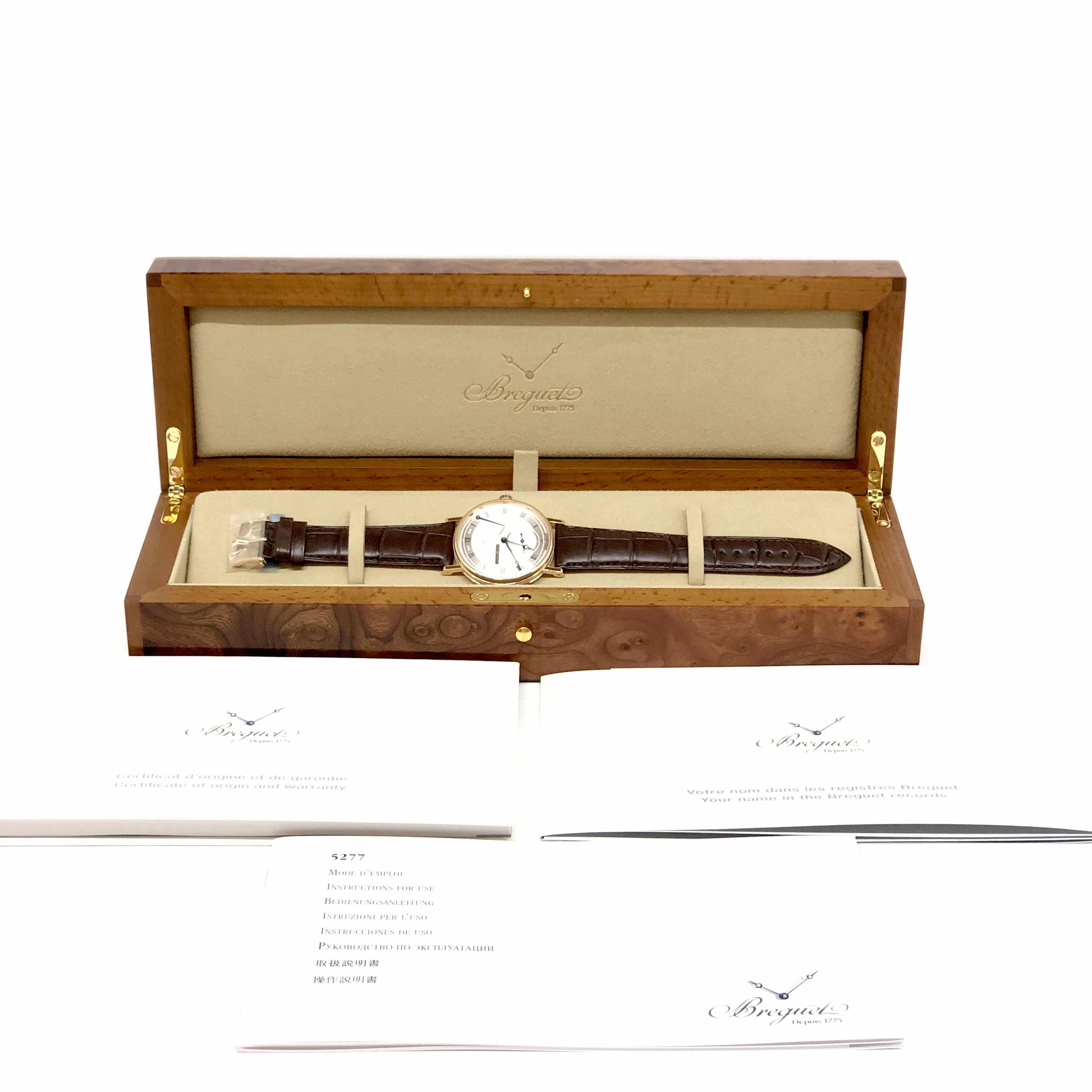 Breguet Classique 5287 18K Rose Gold Men's Watch - Premium Luxury Product