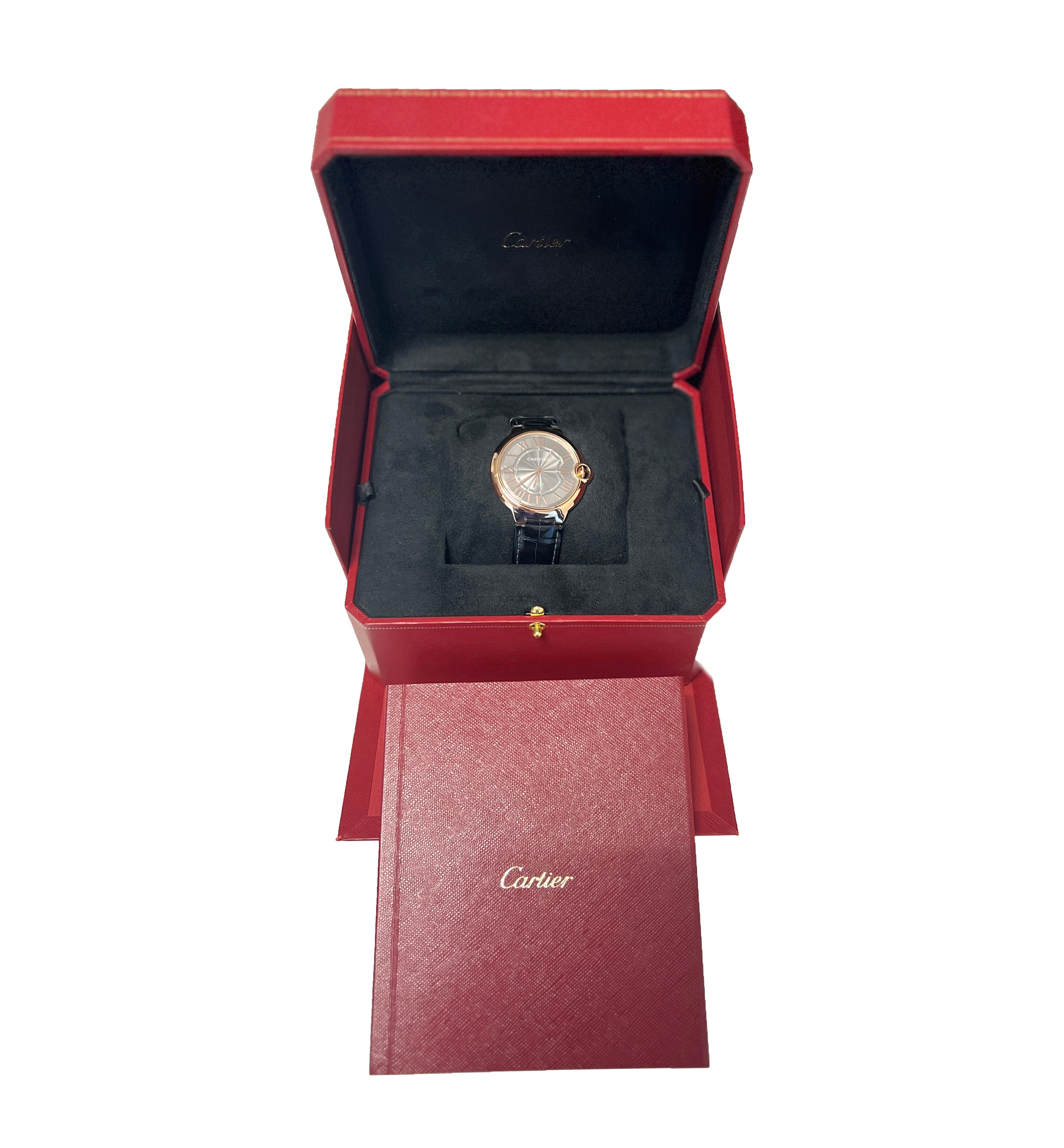 Cartier Ballon Bleu “LC” 18K Rose Gold Unisex Watch - Premium Luxury Product