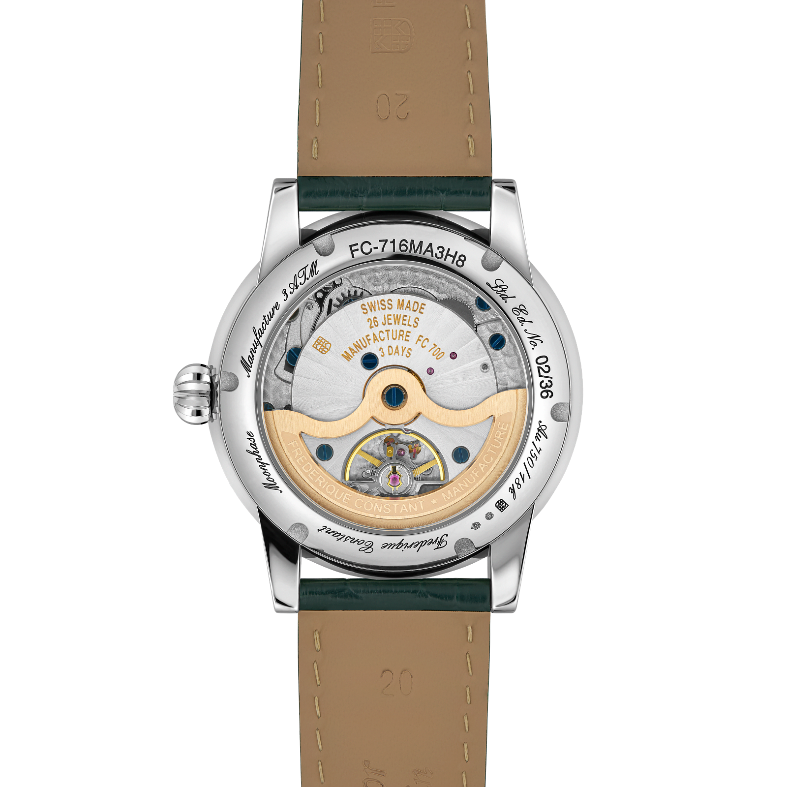 Classic Moonphase Date FC-716MA3H8