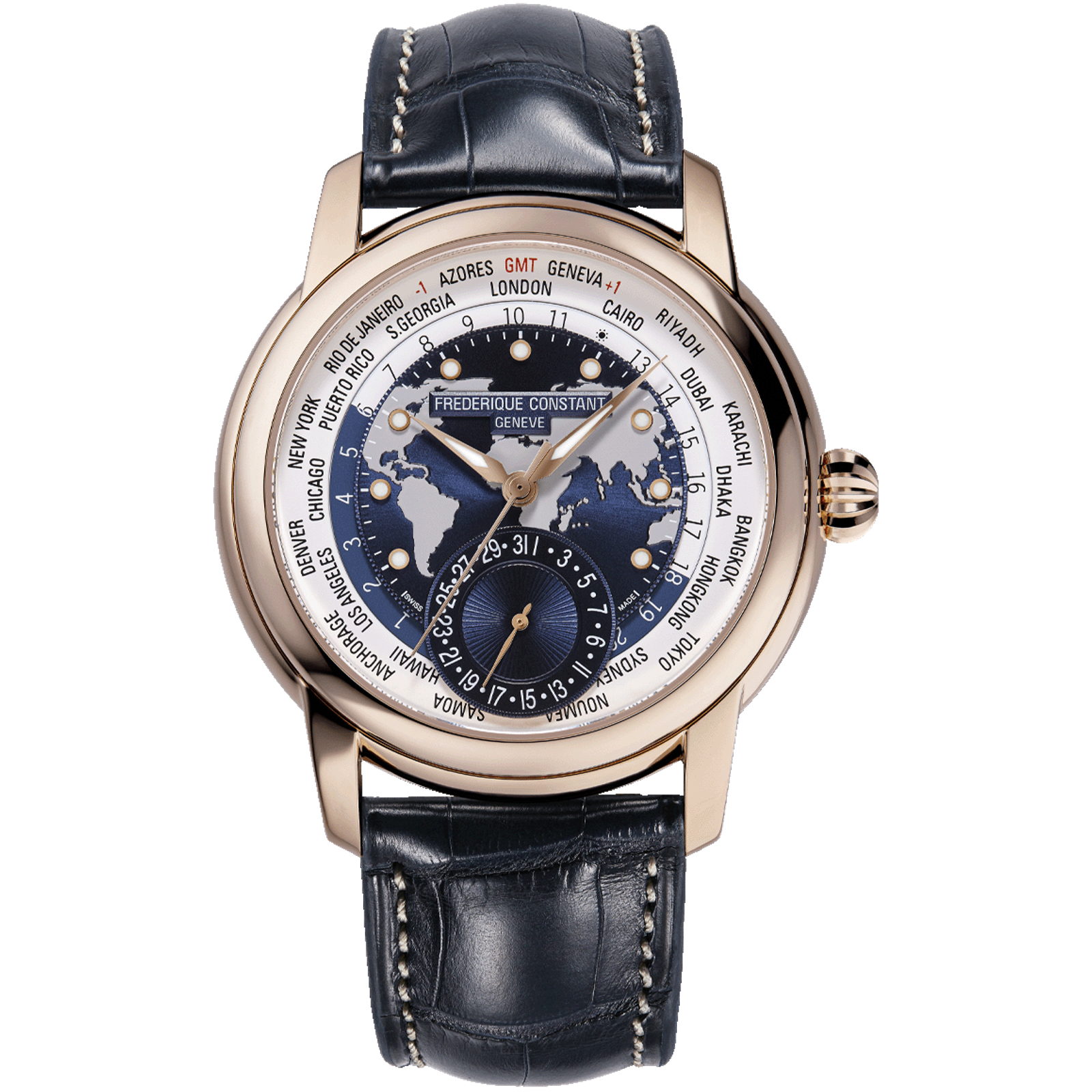 Classic Worldtimer FC-718NWWM4H9