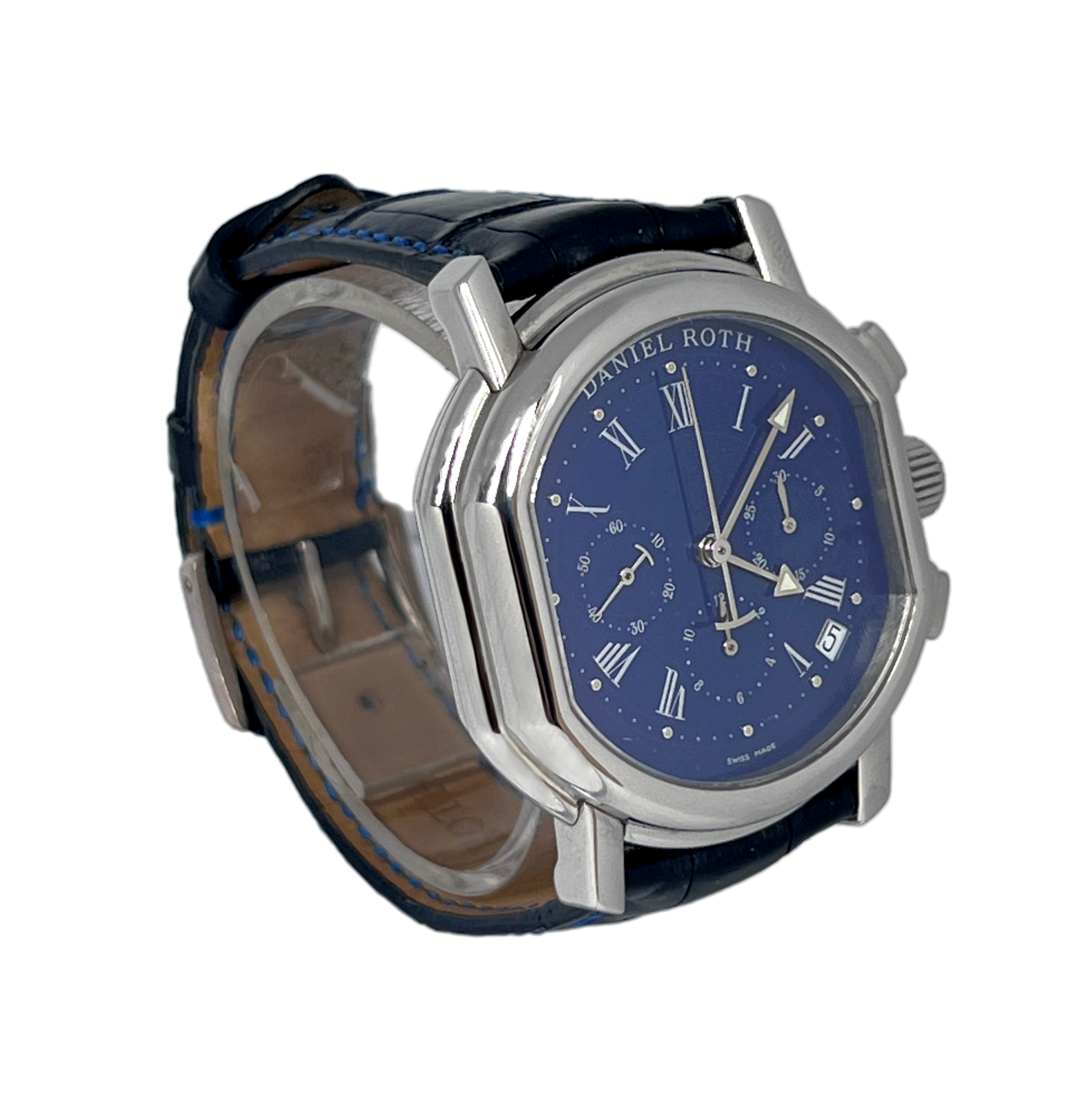 Daniel Roth Masters Chronograph Stainless Steel Men's Watch - Premium Luxury Product