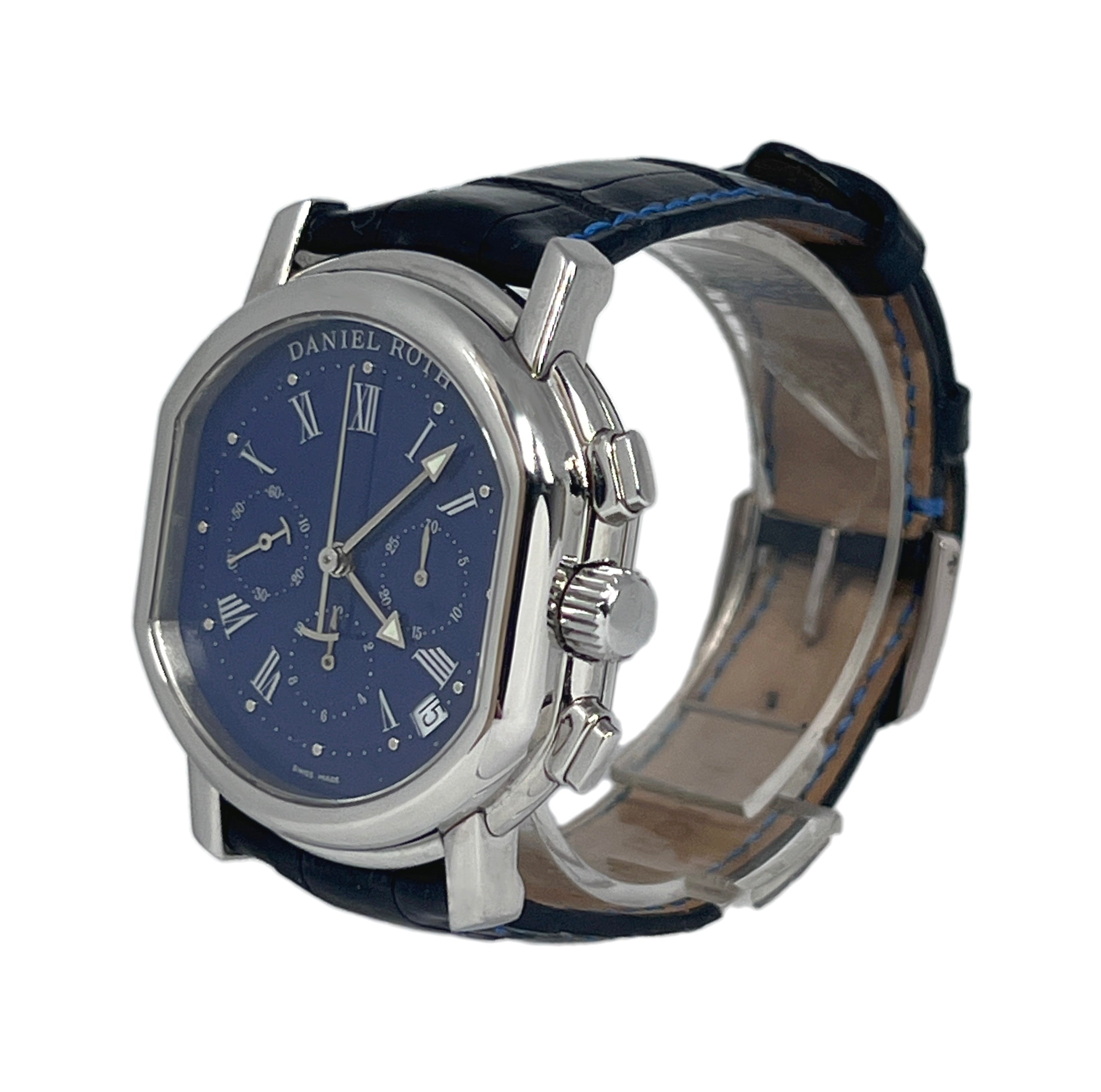 Daniel Roth Masters Chronograph Stainless Steel Men's Watch - Premium Luxury Product