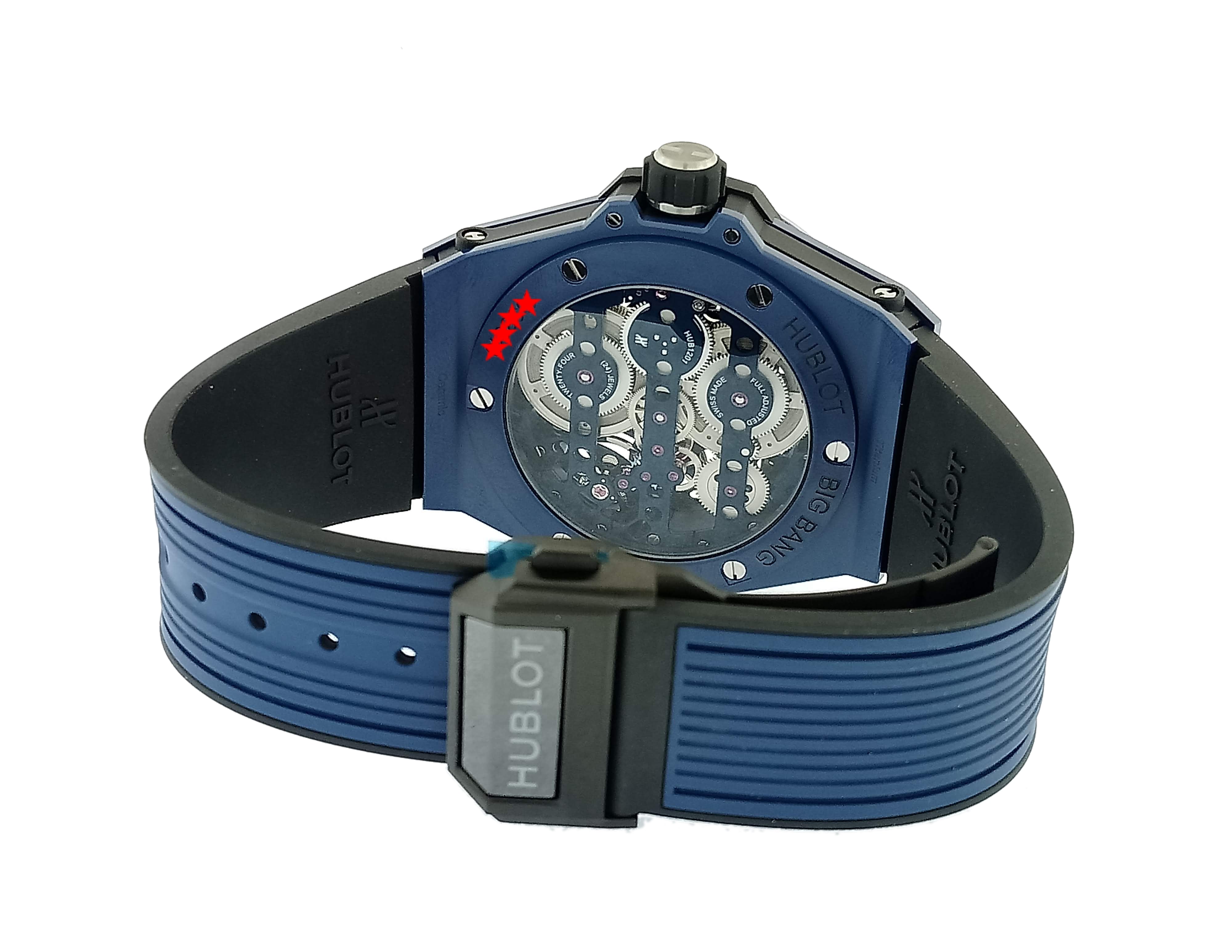 Hublot Big Bang Meca-10 Ceramic Blue Men's Watch - Premium Luxury Product