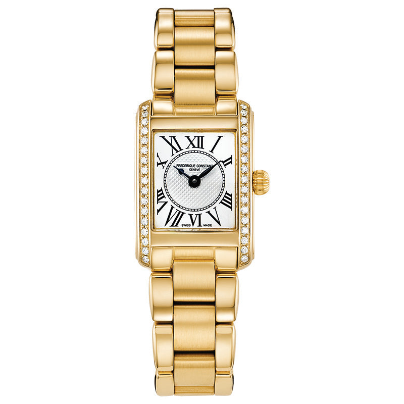Frederique Constant Classics Carree Ladies FC-200MCD15B - Premium Luxury Product