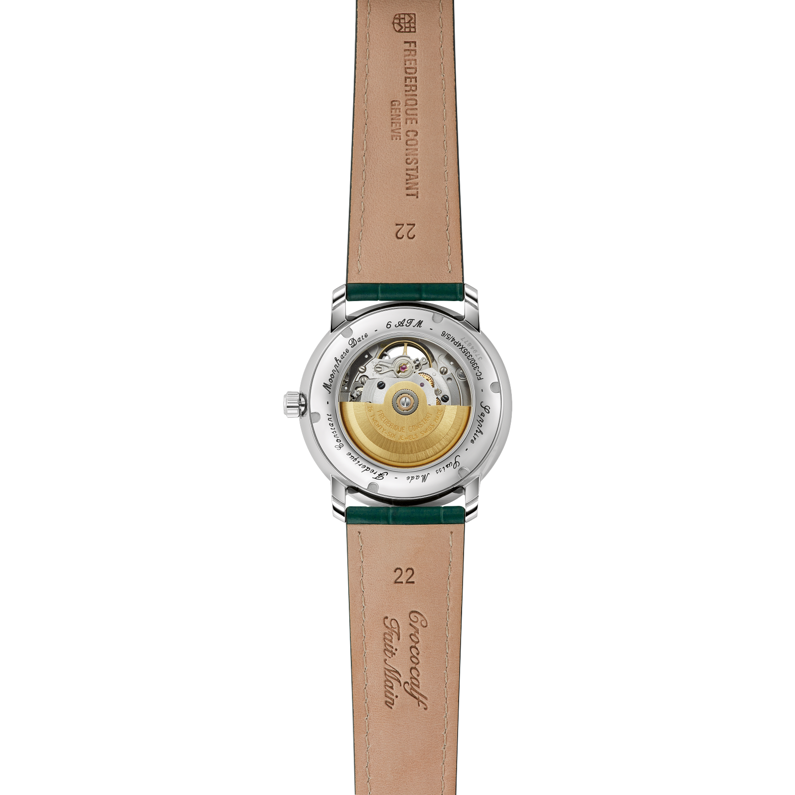 CLASSICS  HEART BEAT MOONPHASE DATE FC-335MCGRW4P26