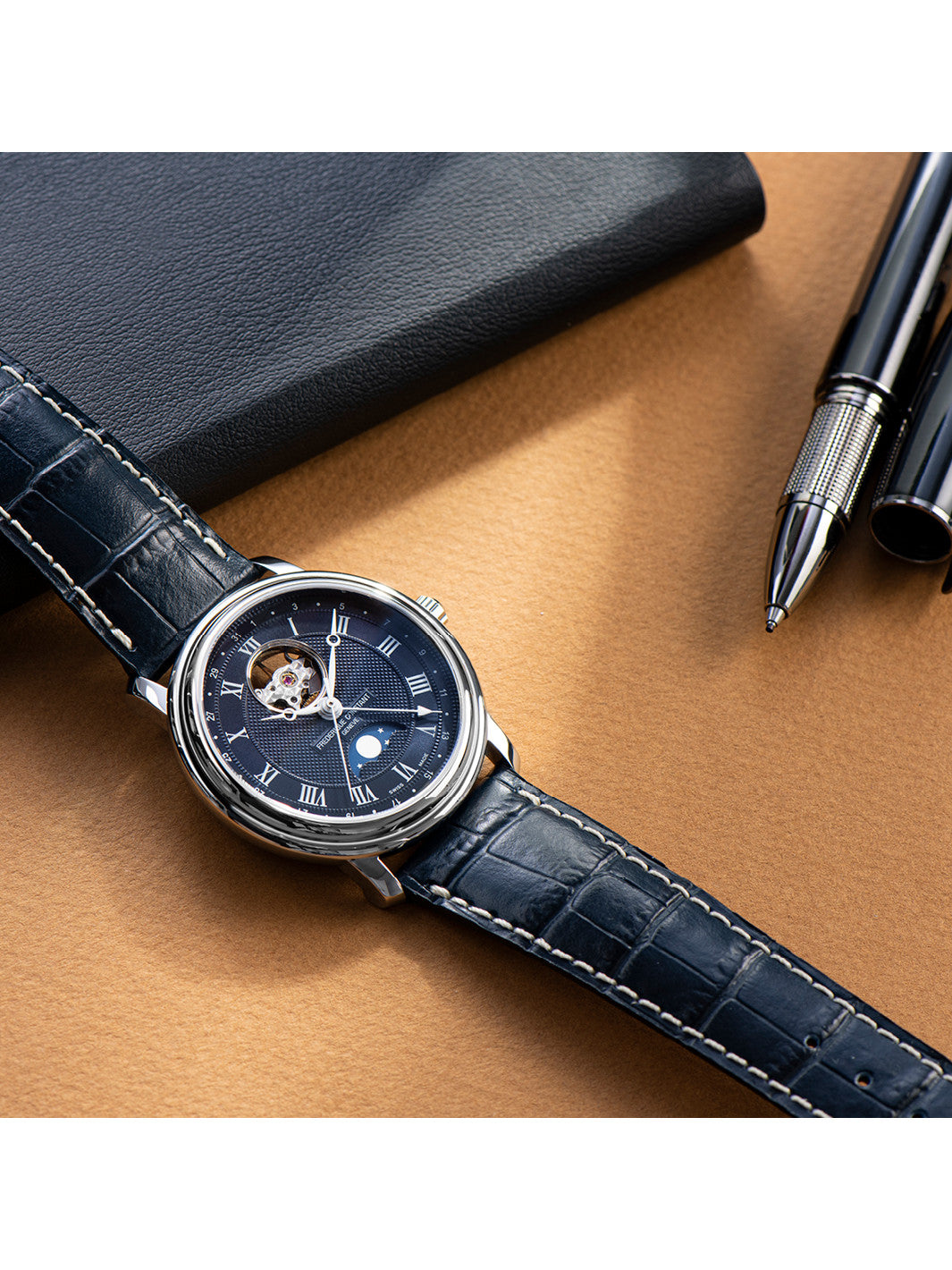 CLASSICS HEART BEAT MOONPHASE DATE FC-335MCNW4P26