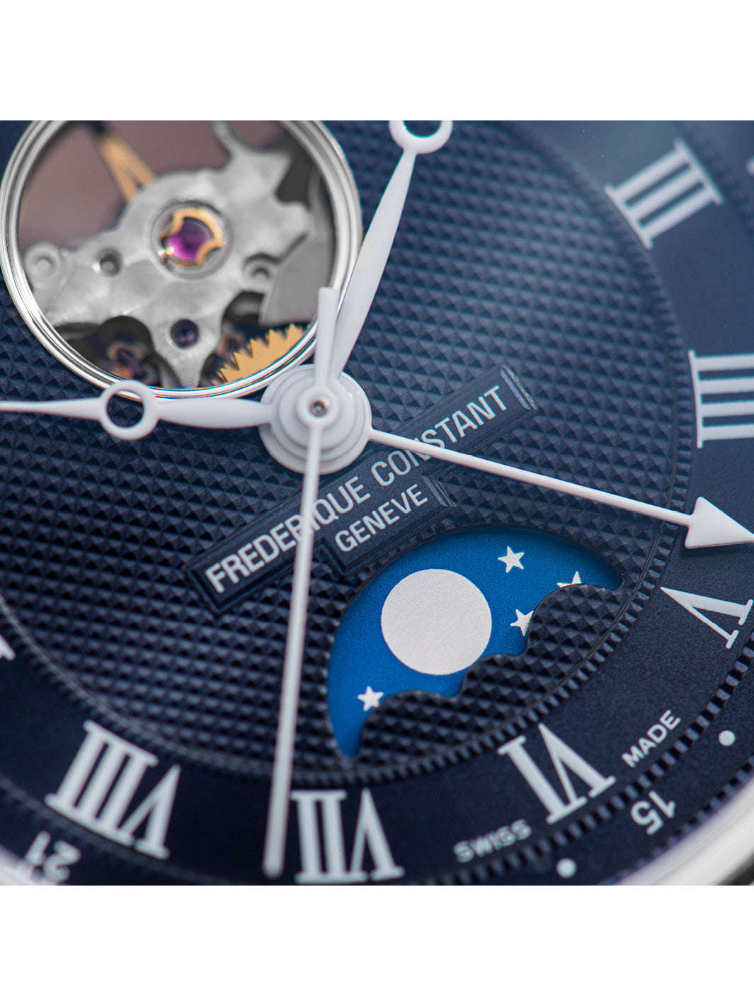 CLASSICS HEART BEAT MOONPHASE DATE FC-335MCNW4P26