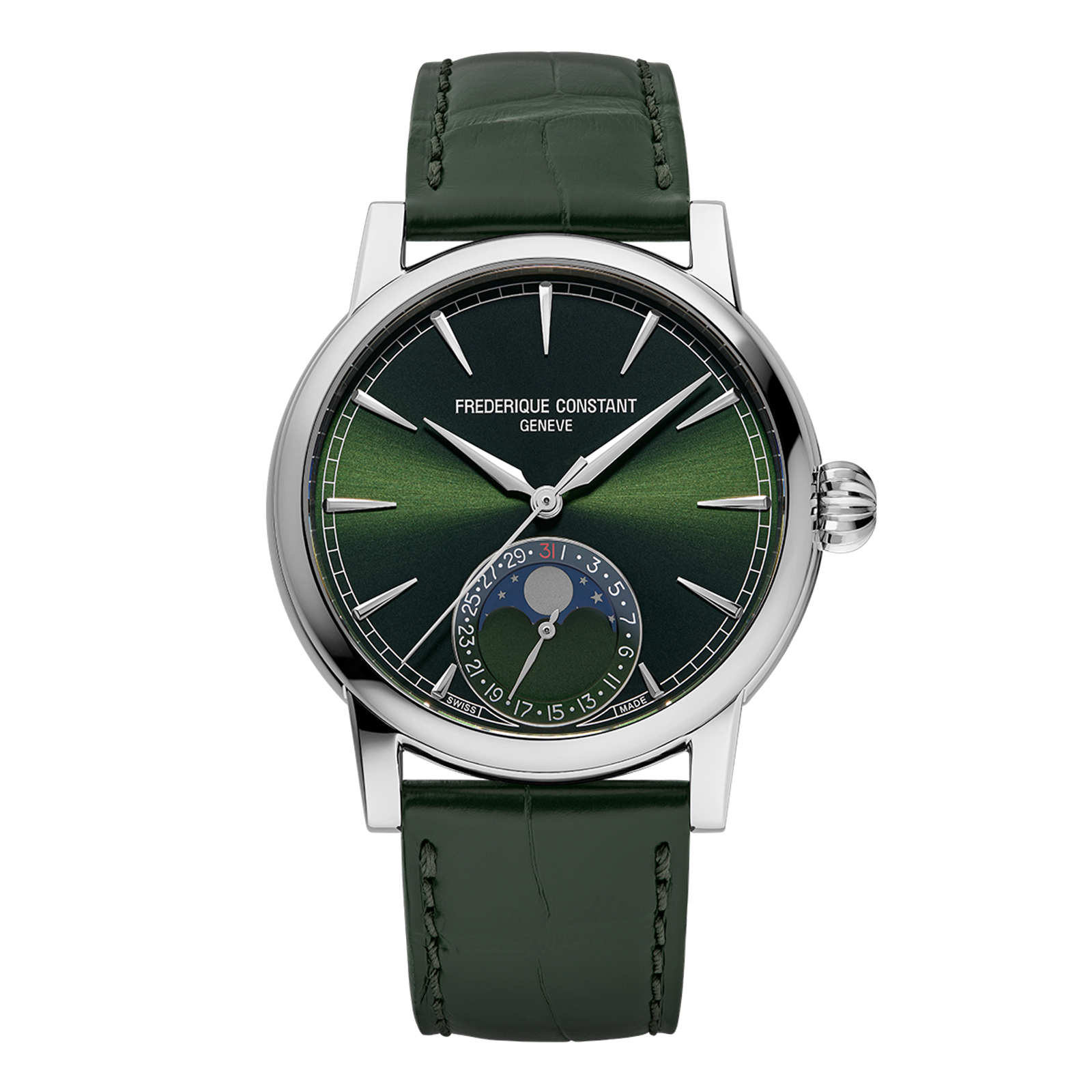 NEW MANUFACTURE CLASSIC MOONPHASE DATE FC-716GR3H6