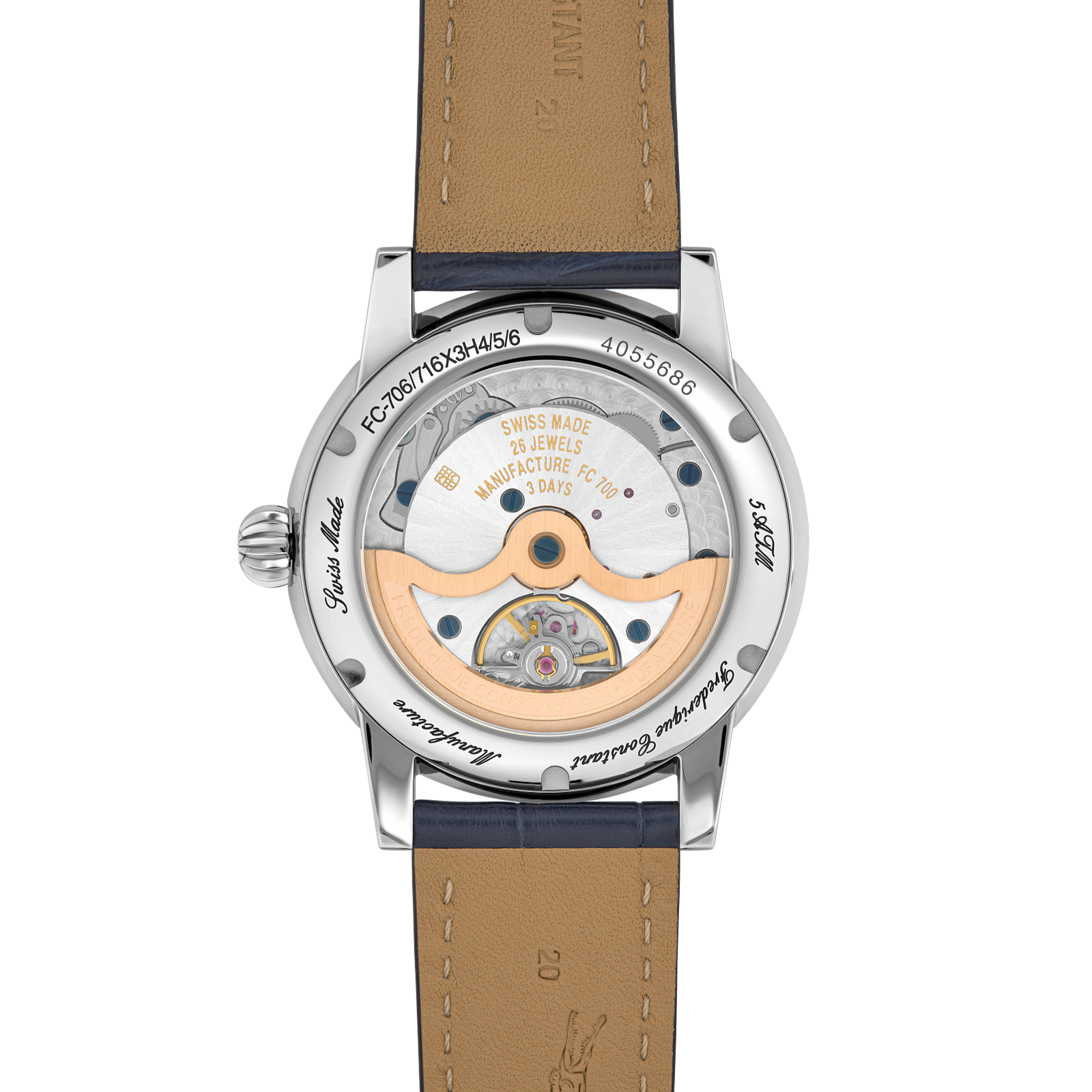 MANUFACTURE CLASSIC MOONPHASE DATE FC-716S3H6