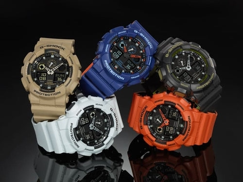 G-SHOCK ANALOG-DIGITAL GA100L-8A - Premium Luxury Product