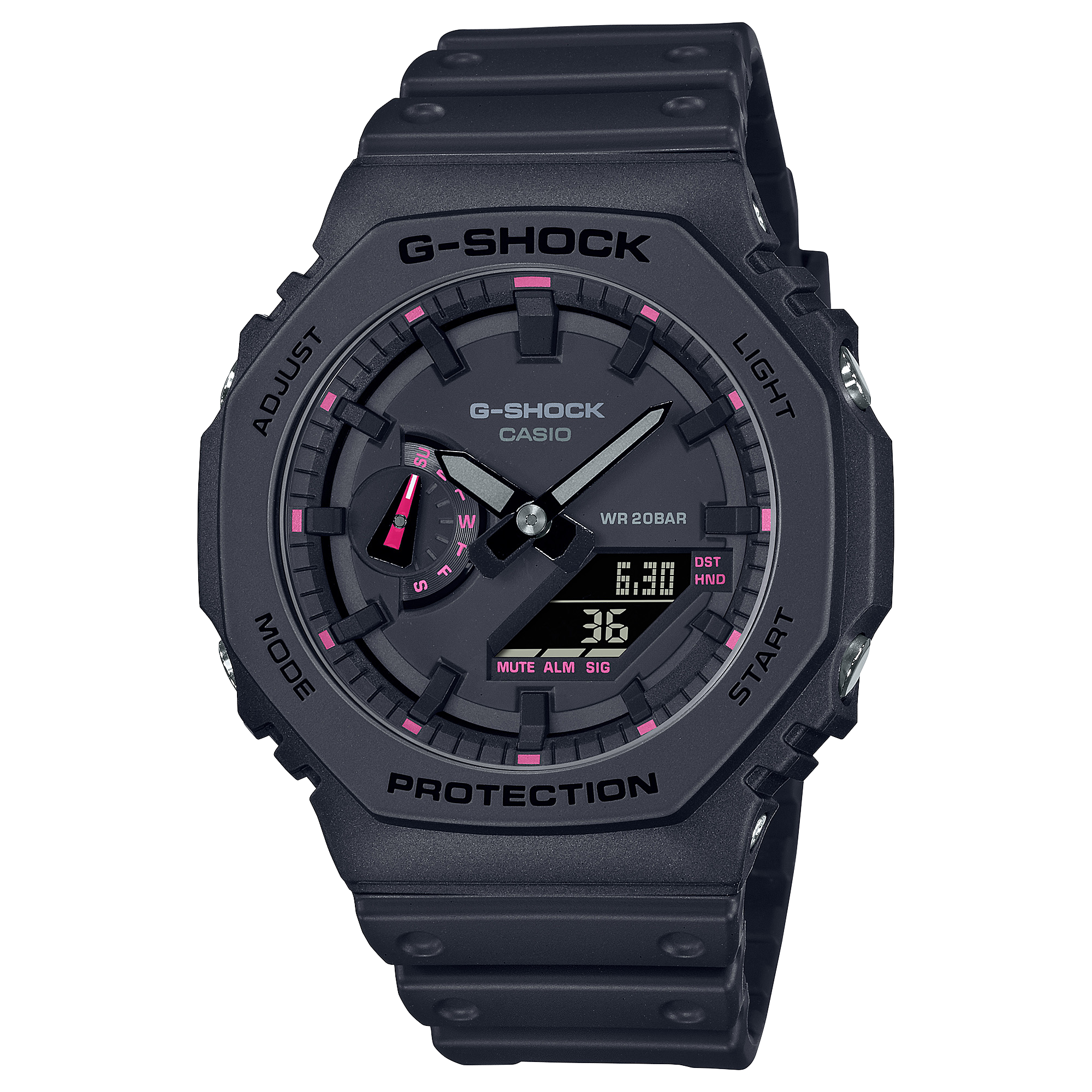 G-Shock ANALOG-DIGITAL 2100 Series GA2100P-1A - Premium Luxury Product