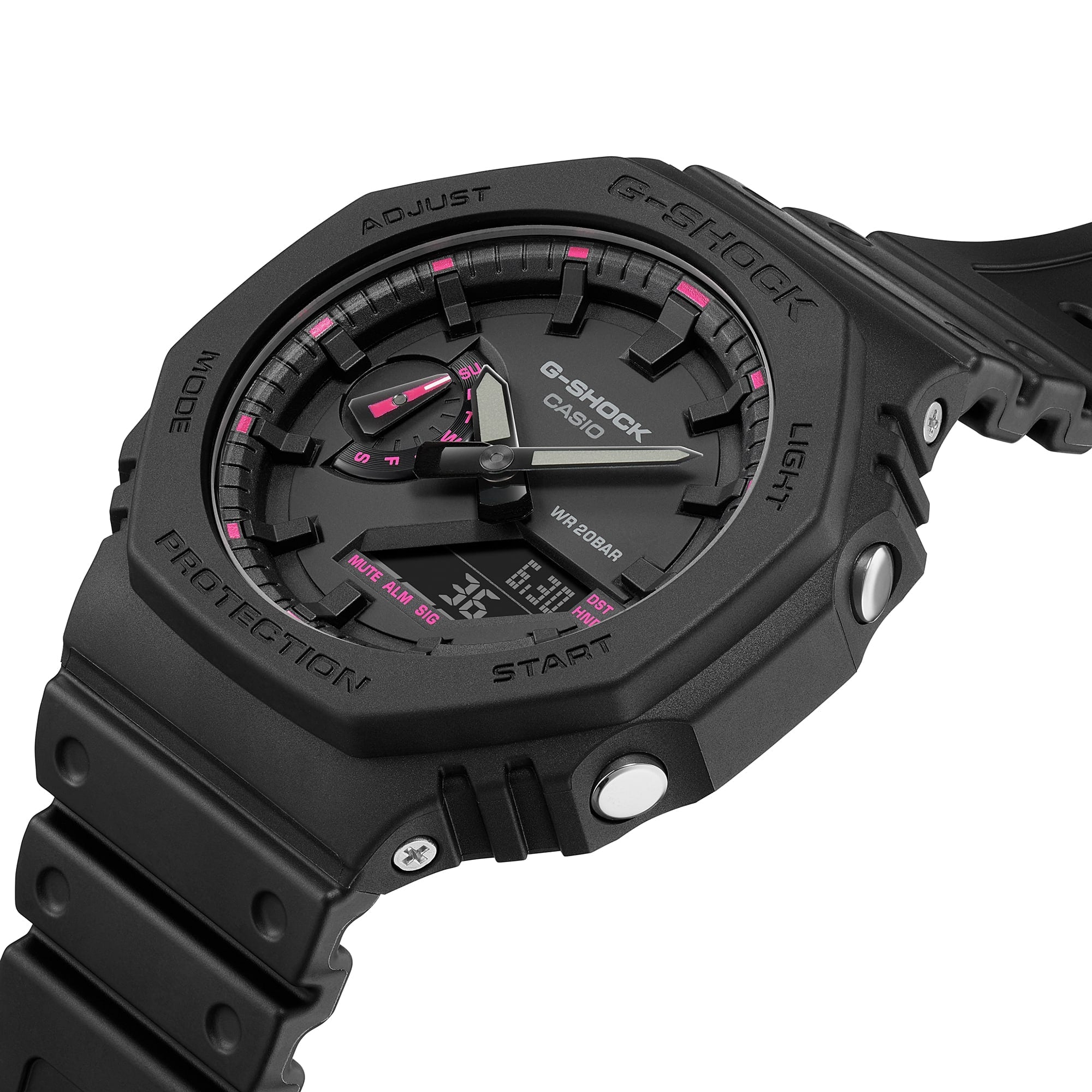 G-Shock ANALOG-DIGITAL 2100 Series GA2100P-1A - Premium Luxury Product