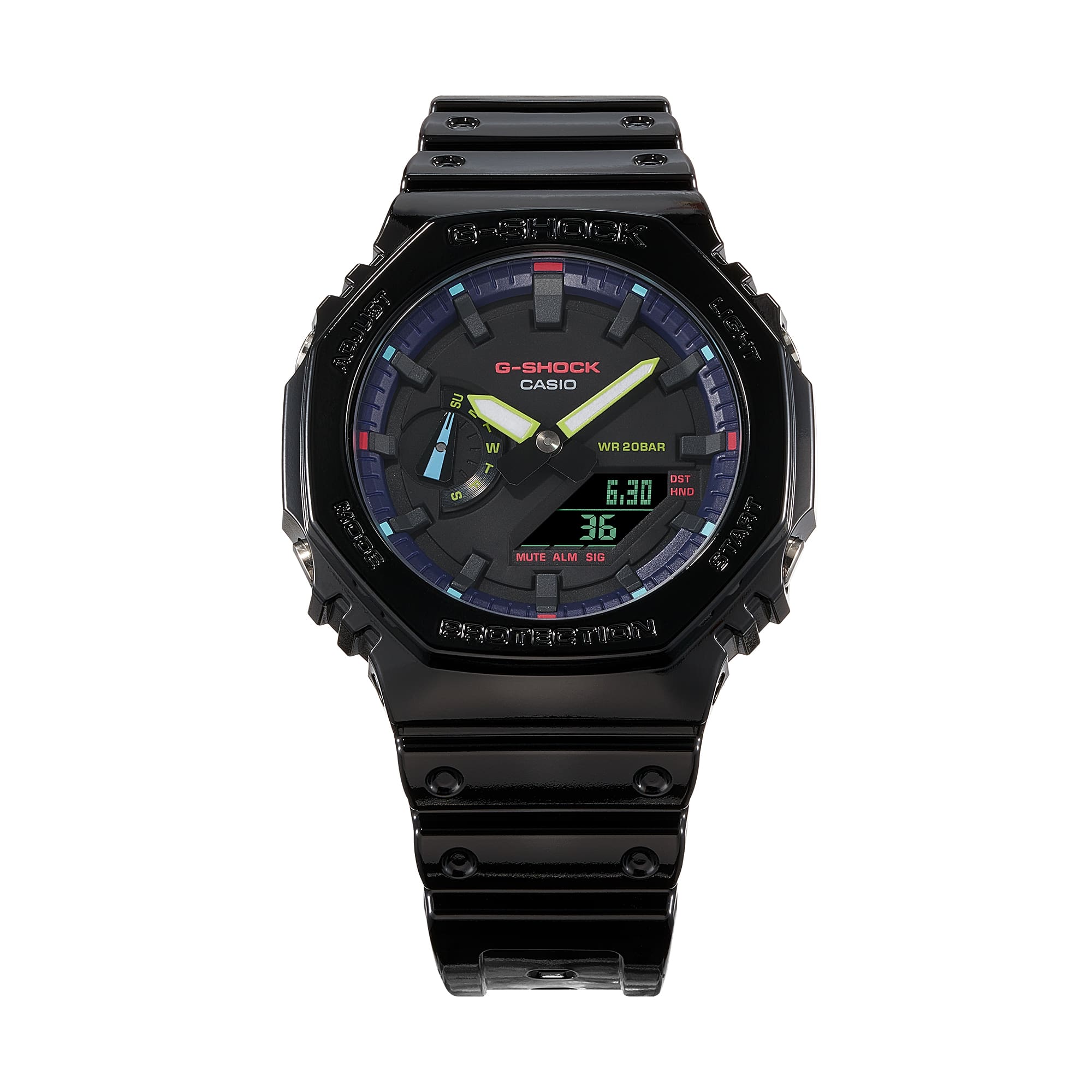 G-Shock 2100 Series GA2100RGB-1A - Premium Luxury Product