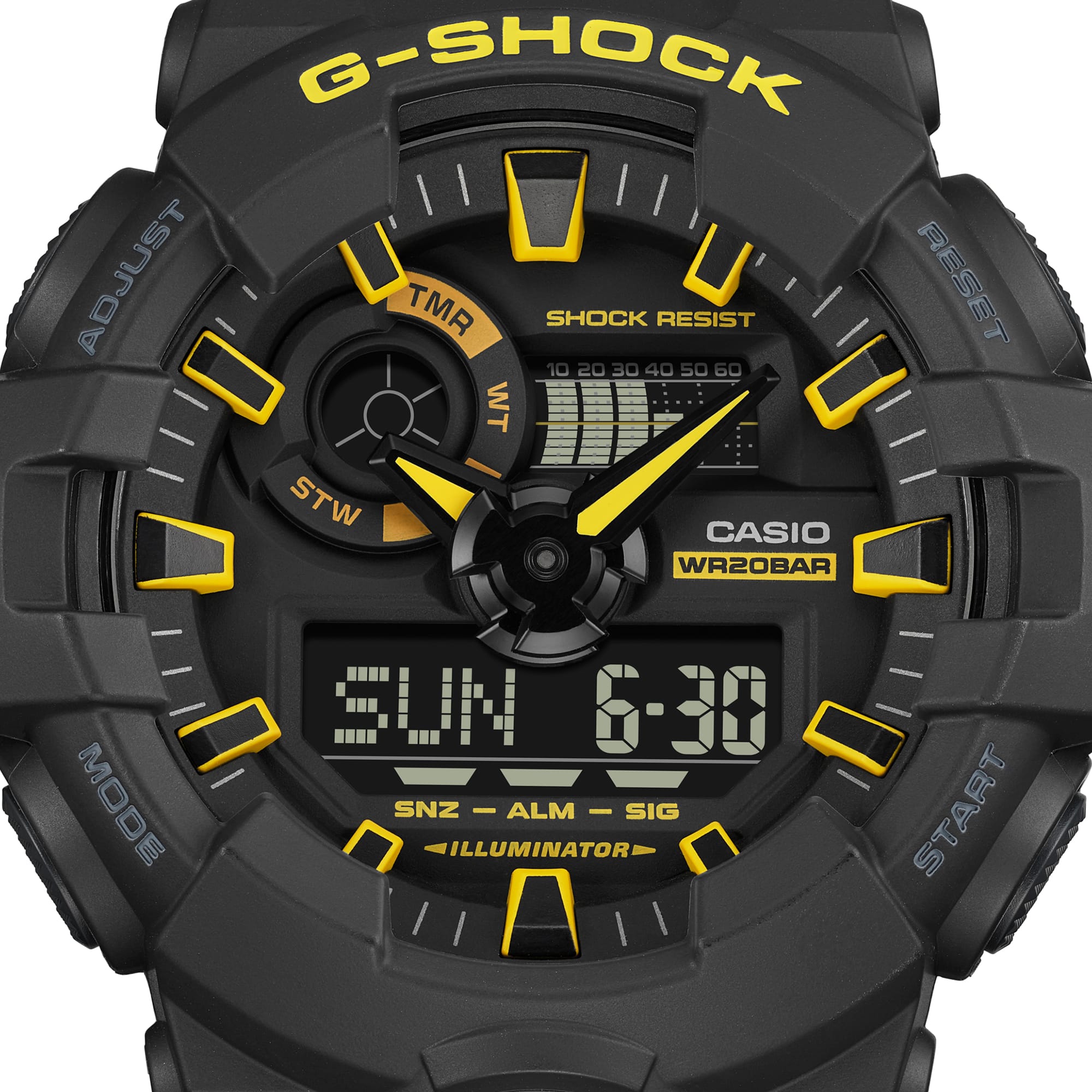 G-shock GA-700 SERIES GA700CY-1A - Premium Luxury Product