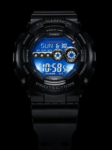G-SHOCK DIGITAL GD100-1B - Premium Luxury Product