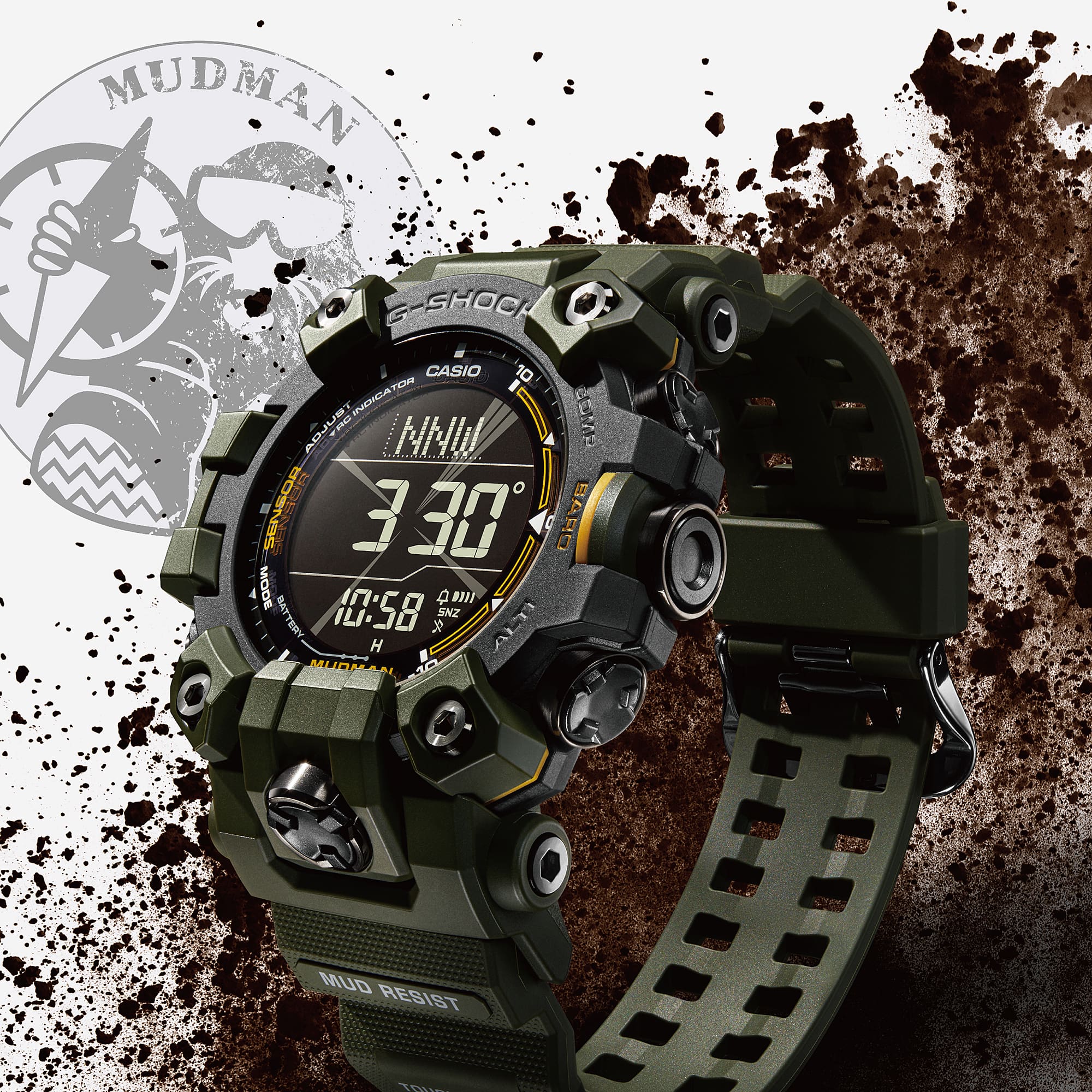 G-Shock MUDMAN
 GW9500-3 - Premium Luxury Product