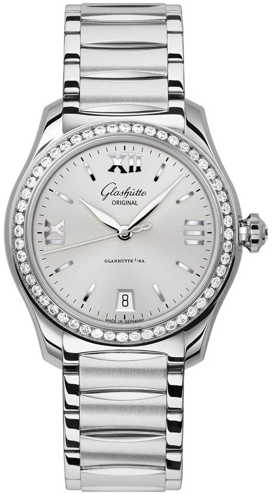 Glashutte Serenade Stainless Steel Lady's Watch - Premium Luxury Product