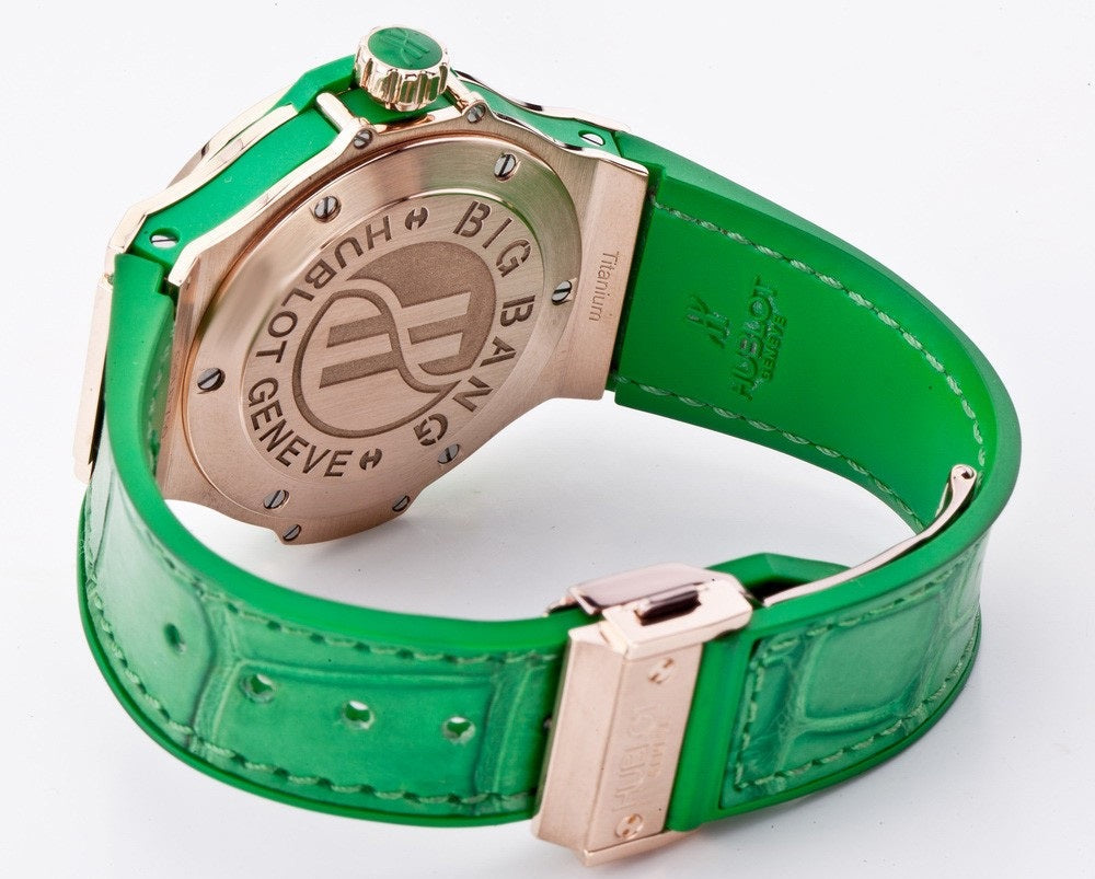 Hublot Big Bang Tutti Frutti Apple 18K Rose Gold Ladies Watch - Premium Luxury Product