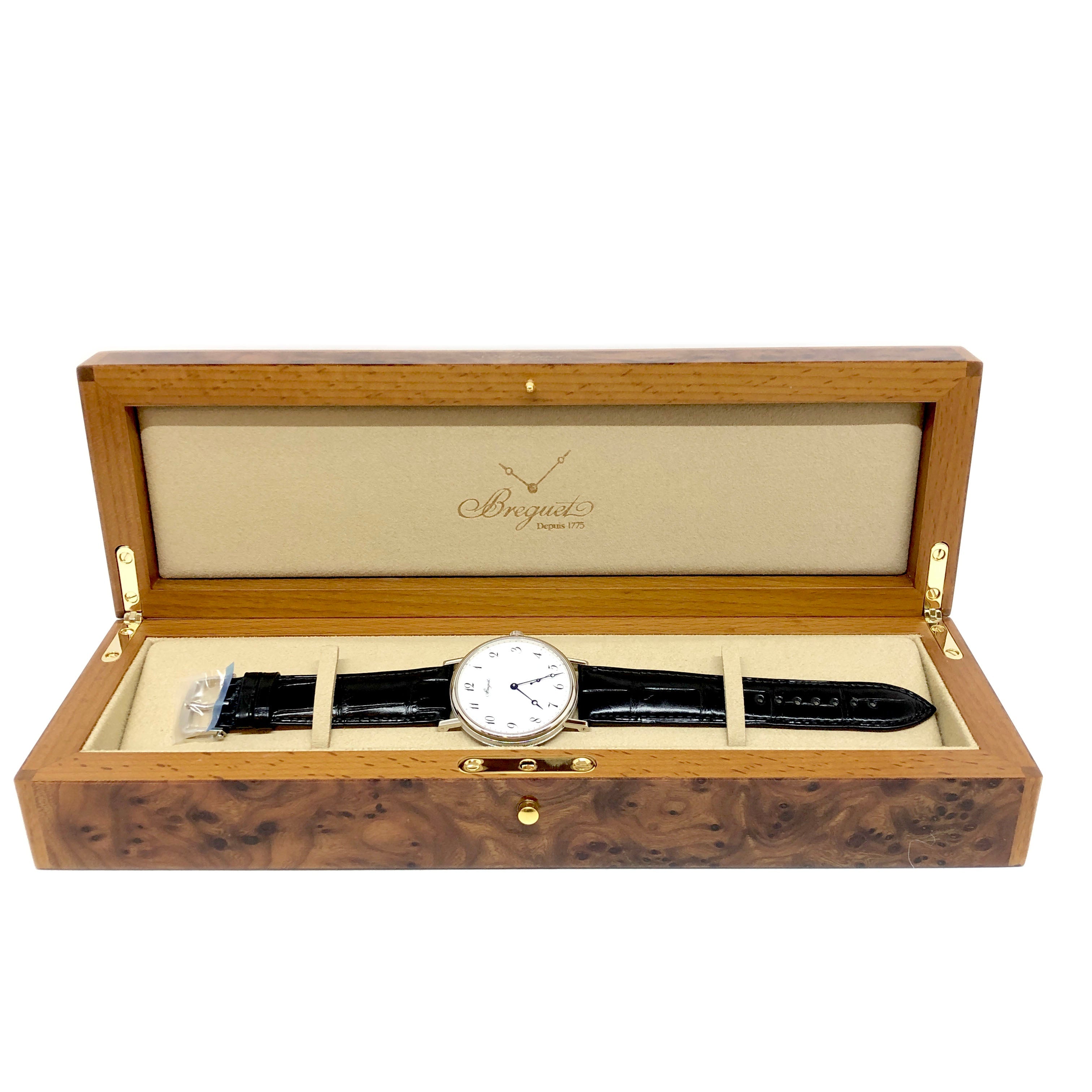 Breguet Classique 7147 18K White Gold Men's Watch - Premium Luxury Product