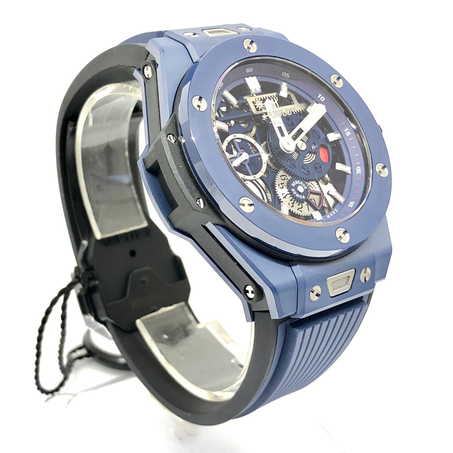Hublot Big Bang Meca-10 Ceramic Blue Men's Watch - Premium Luxury Product