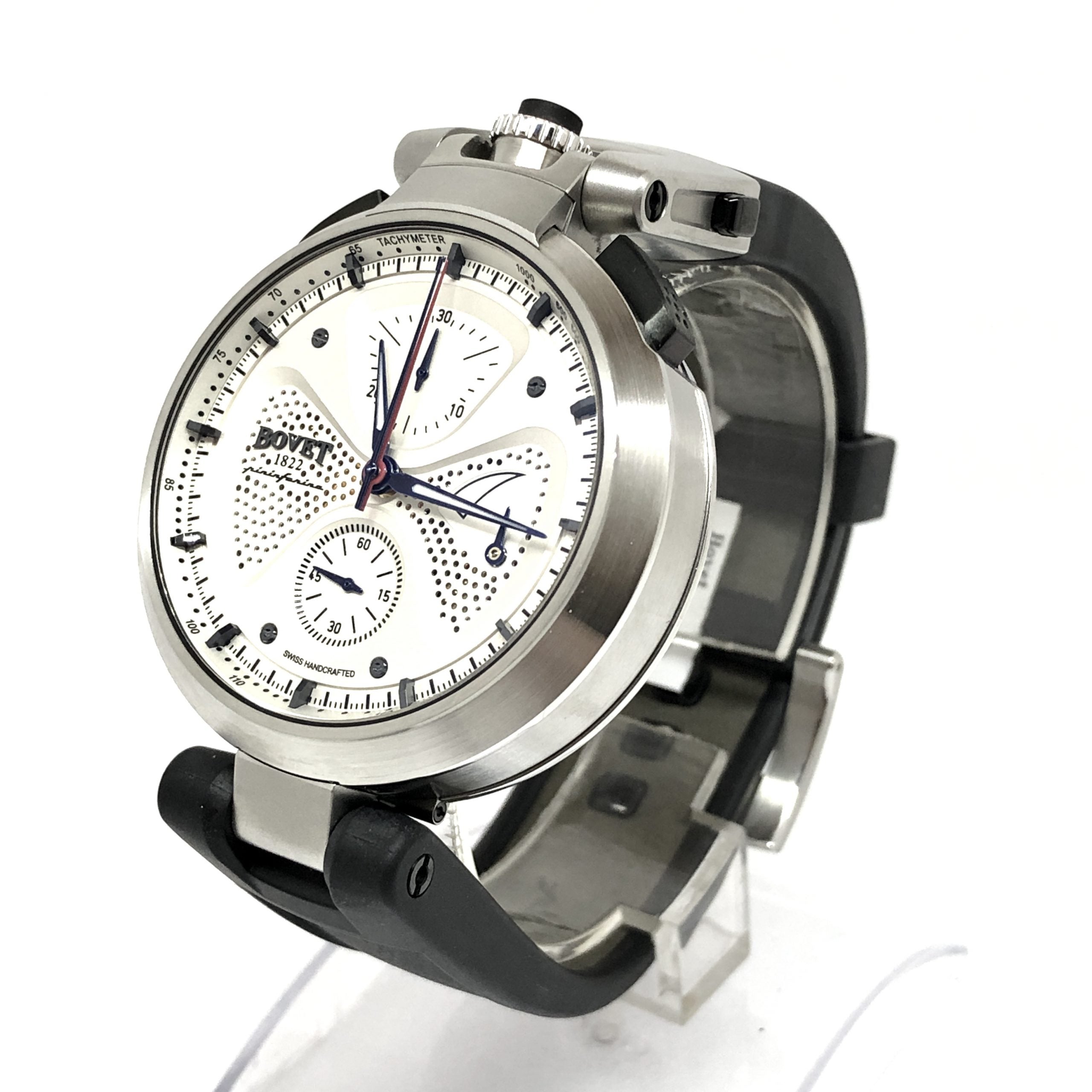 Bovet Sergio Split-Second Chronograph Stainless Steel Men's Watch - Premium Luxury Product