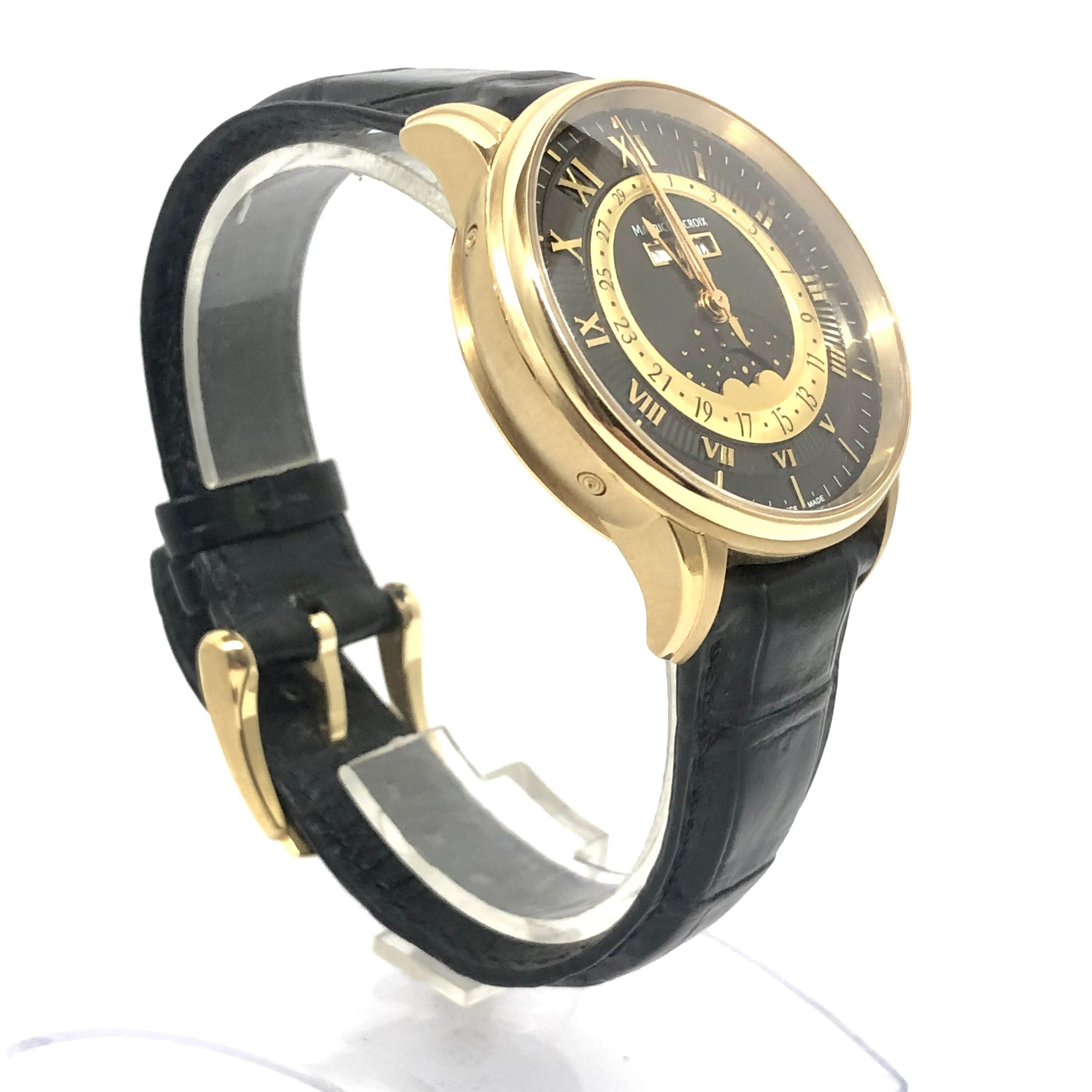 Maurice Lacroix Masterpiece Phase De Lune 18K Rose Gold Men's Watch