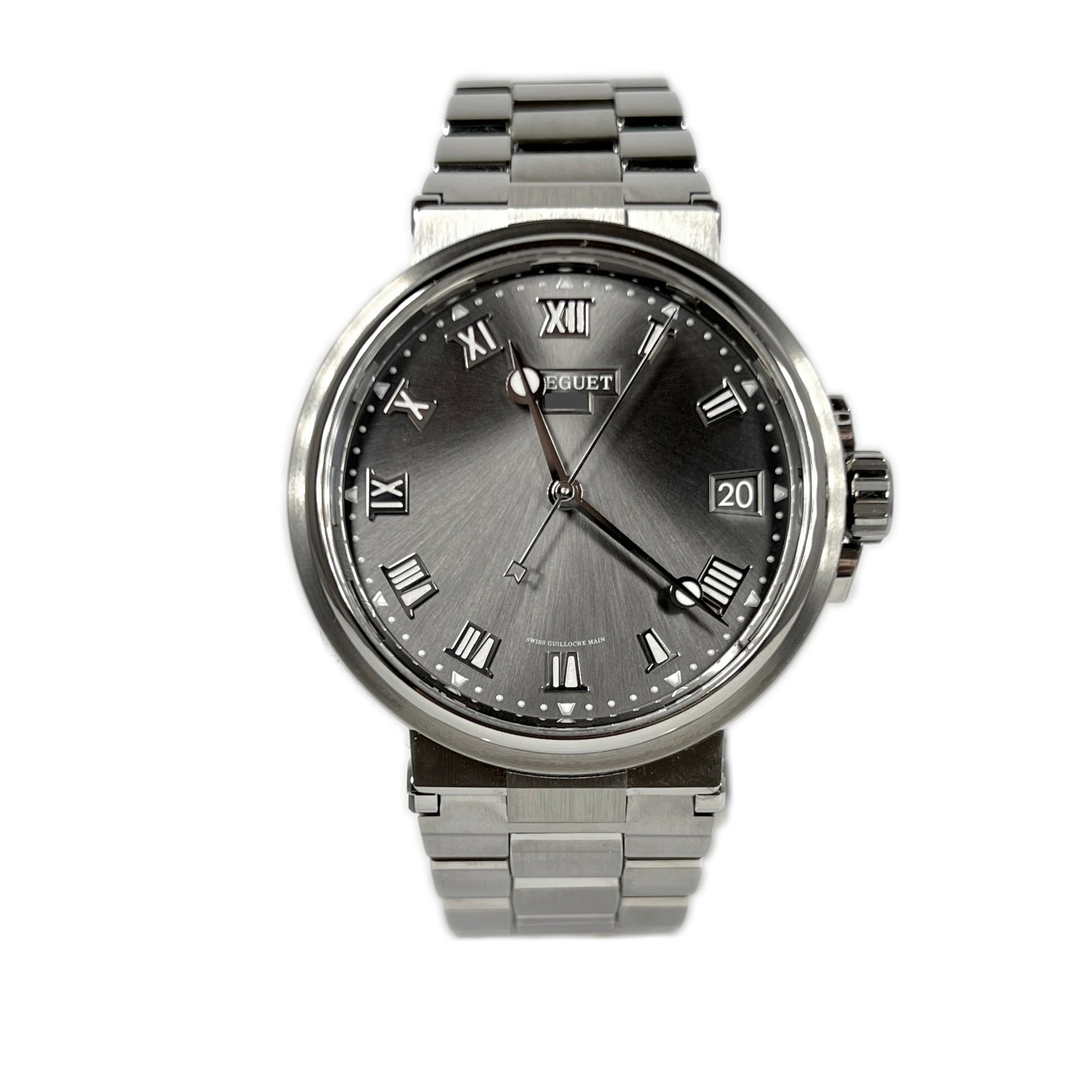 Breguet Marine 5517 Titanium Men's Watch - Premium Luxury Product