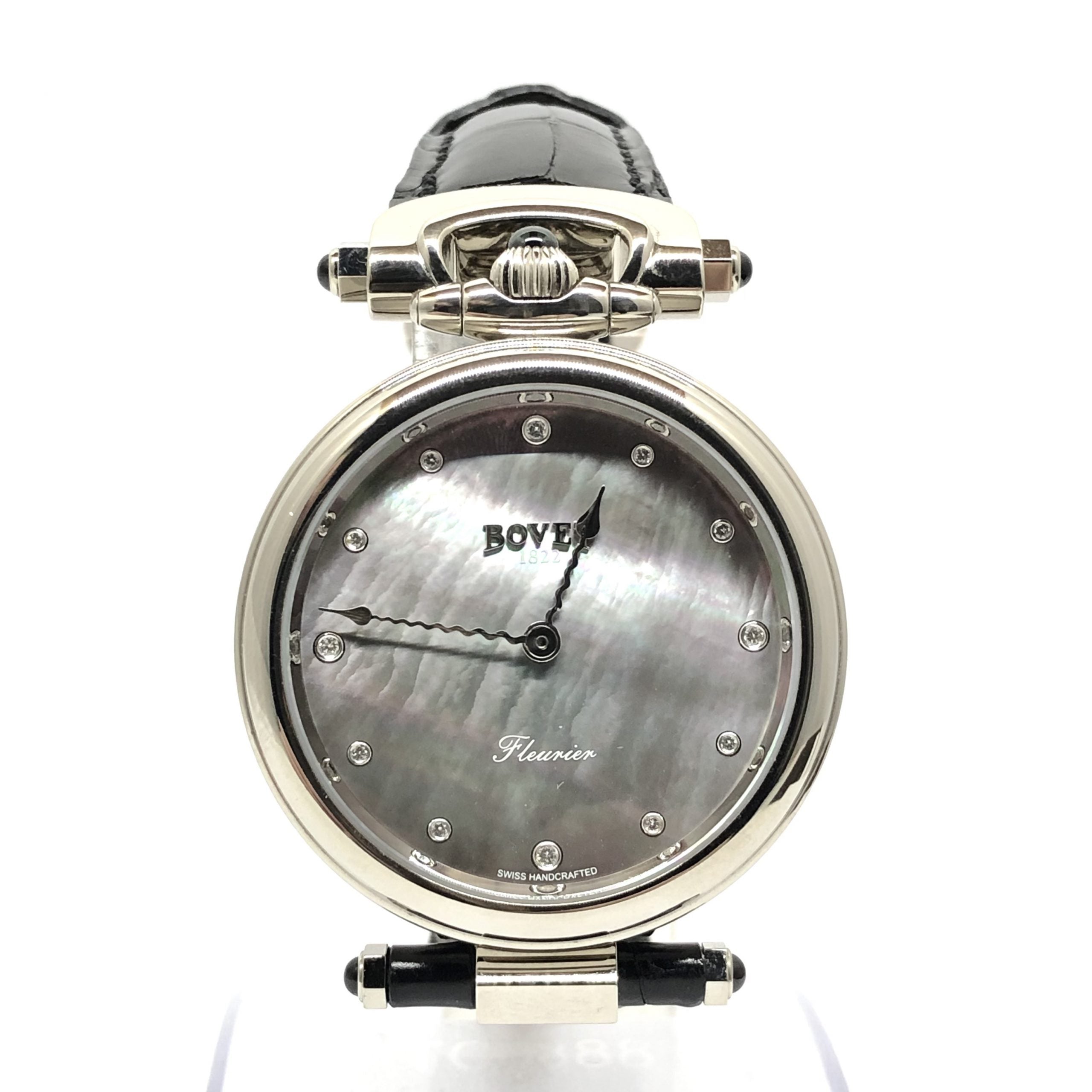 Bovet Fleurier 18k White Gold Ladies Watch - Premium Luxury Product