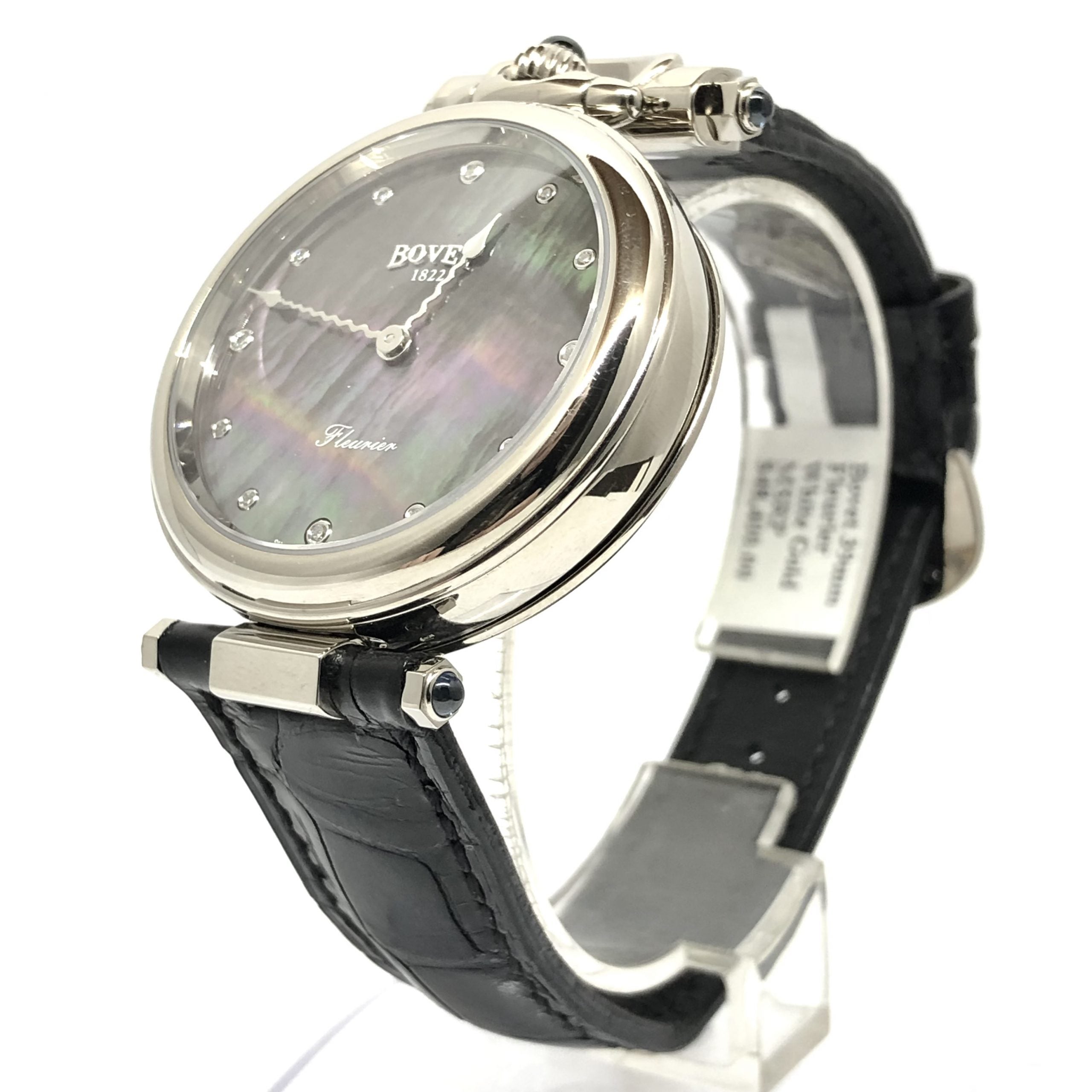 Bovet Fleurier 18k White Gold Ladies Watch - Premium Luxury Product