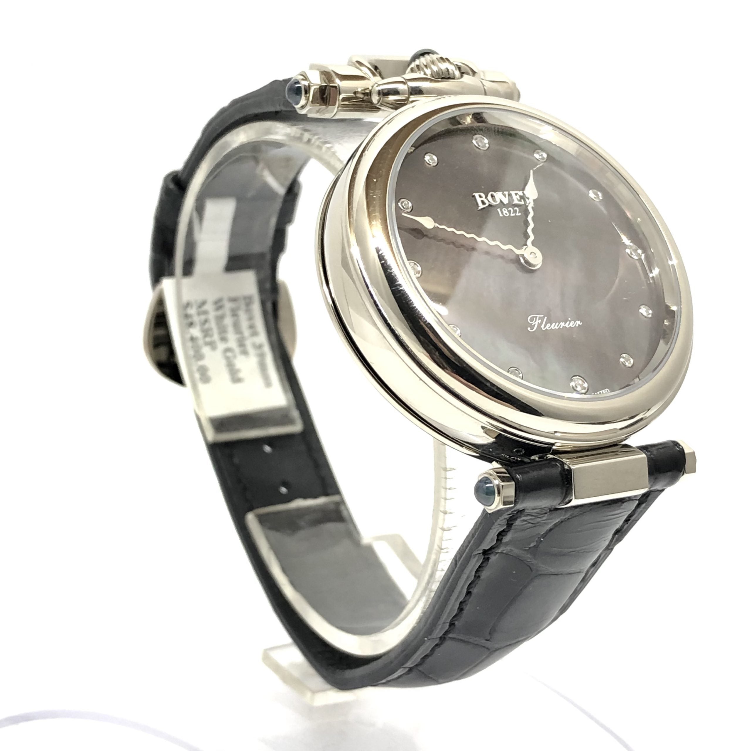 Bovet Fleurier 18k White Gold Ladies Watch - Premium Luxury Product