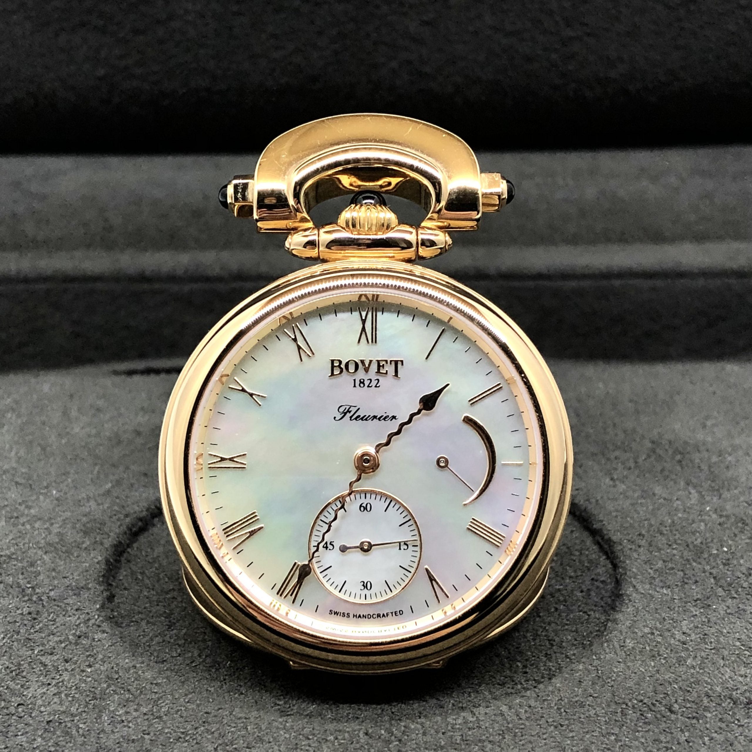 Bovet Fleurier 39 Amadeo Rose Gold 18K Black Women`s Watch - Premium Luxury Product