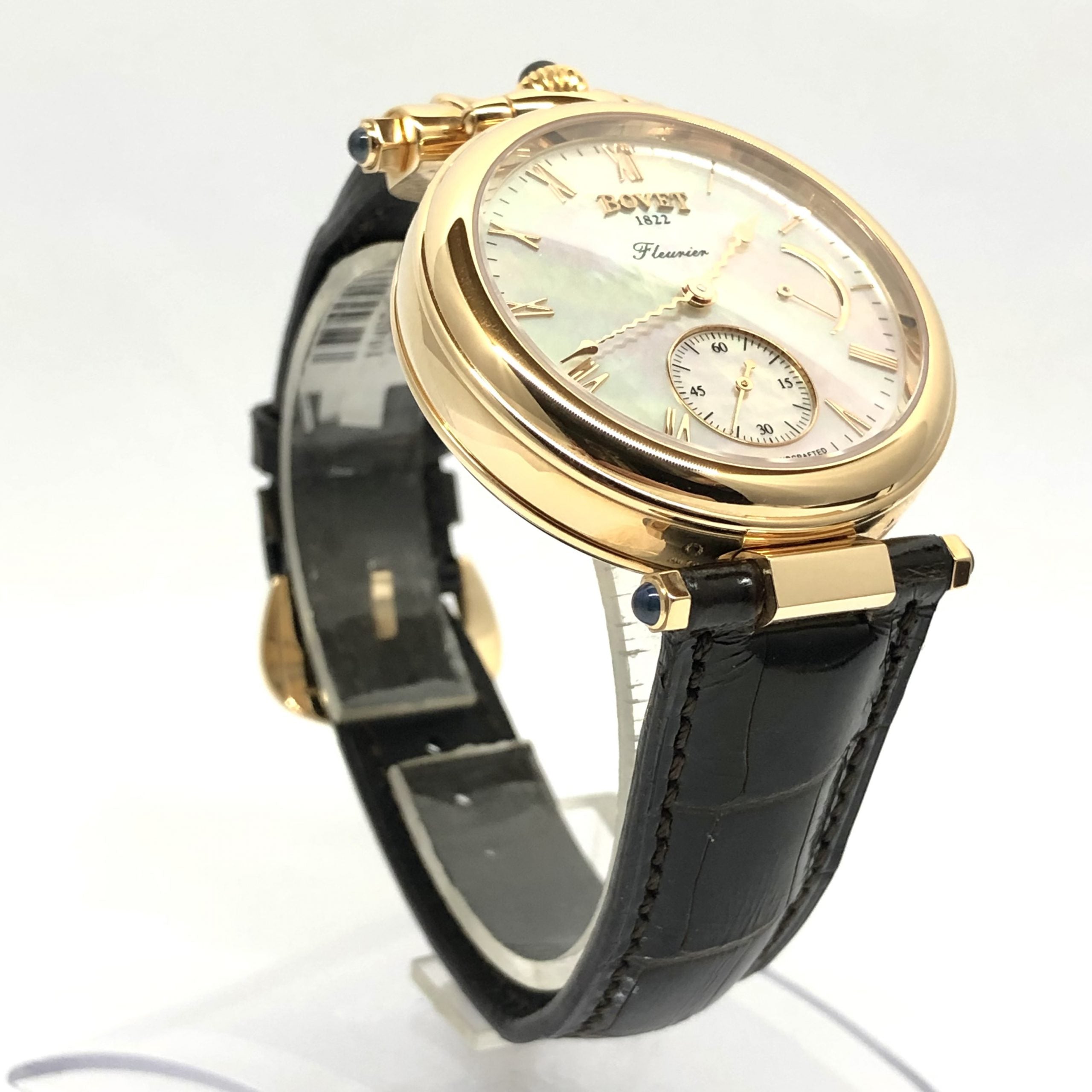 Bovet Fleurier 39 Amadeo Rose Gold 18K Black Women`s Watch - Premium Luxury Product