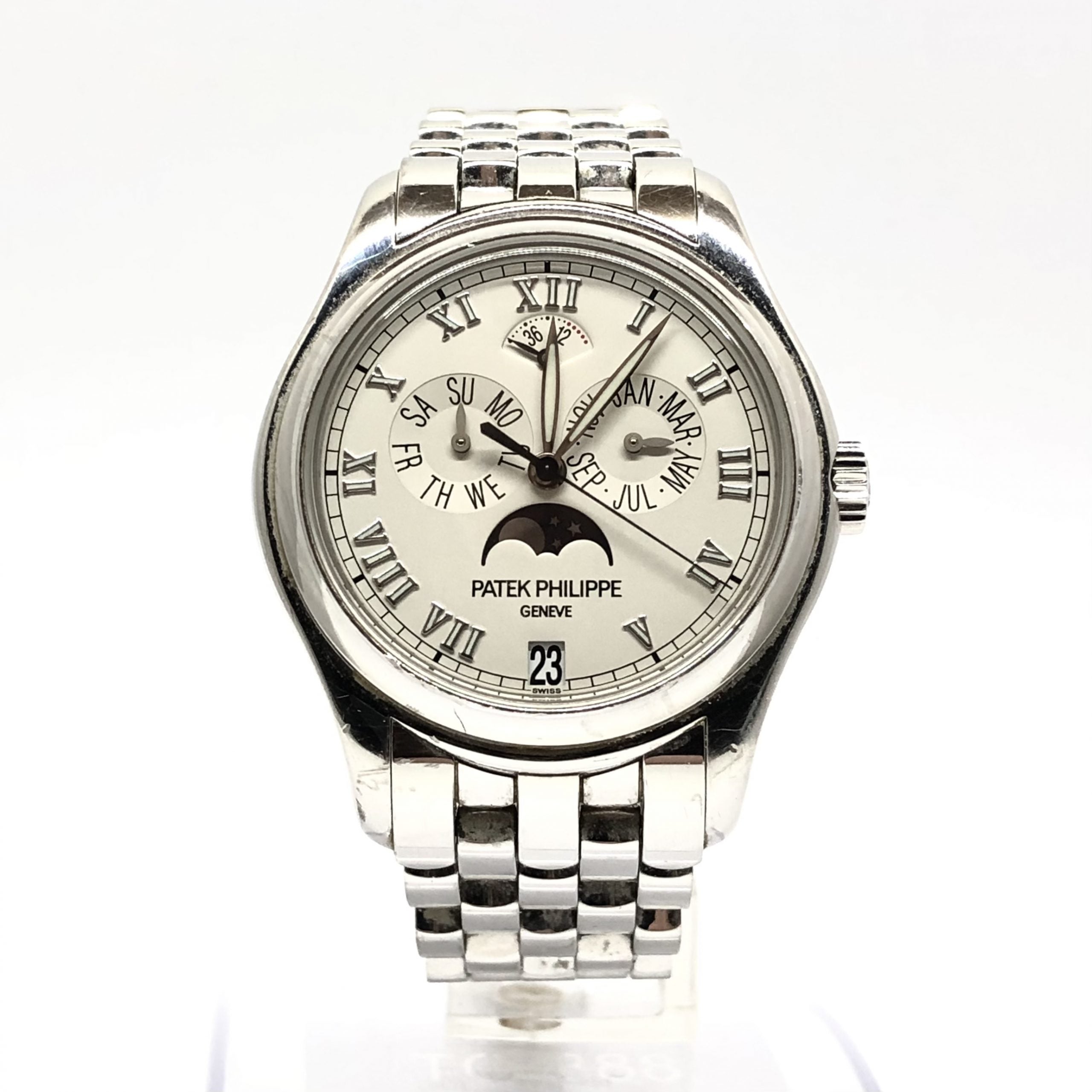 Patek Philippe Annual Calendar 18K White Gold Watch