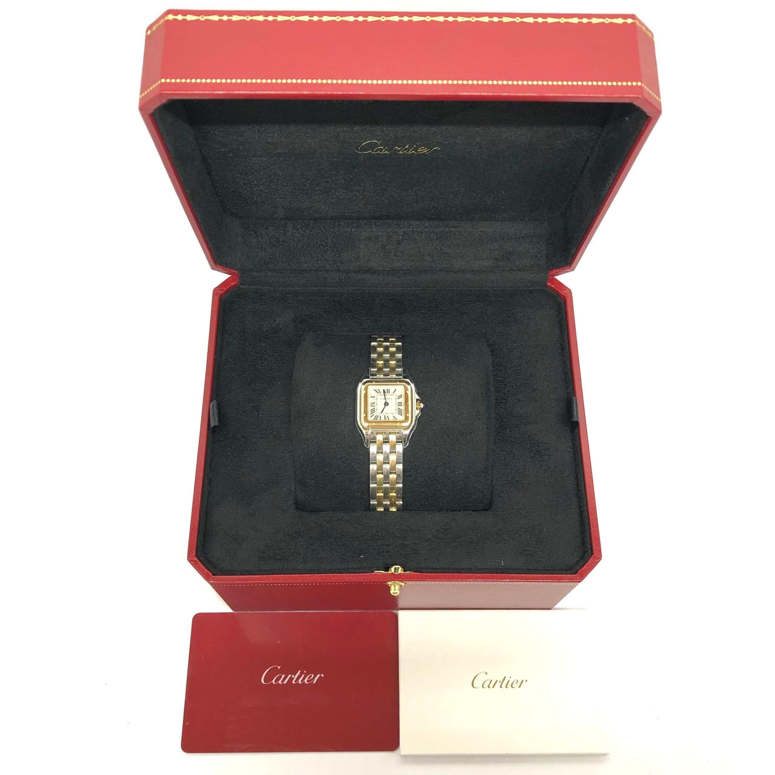 Cartier Panthère Stainless Steel & 18K Yellow Gold Small Model Ladies Watch - Premium Luxury Product