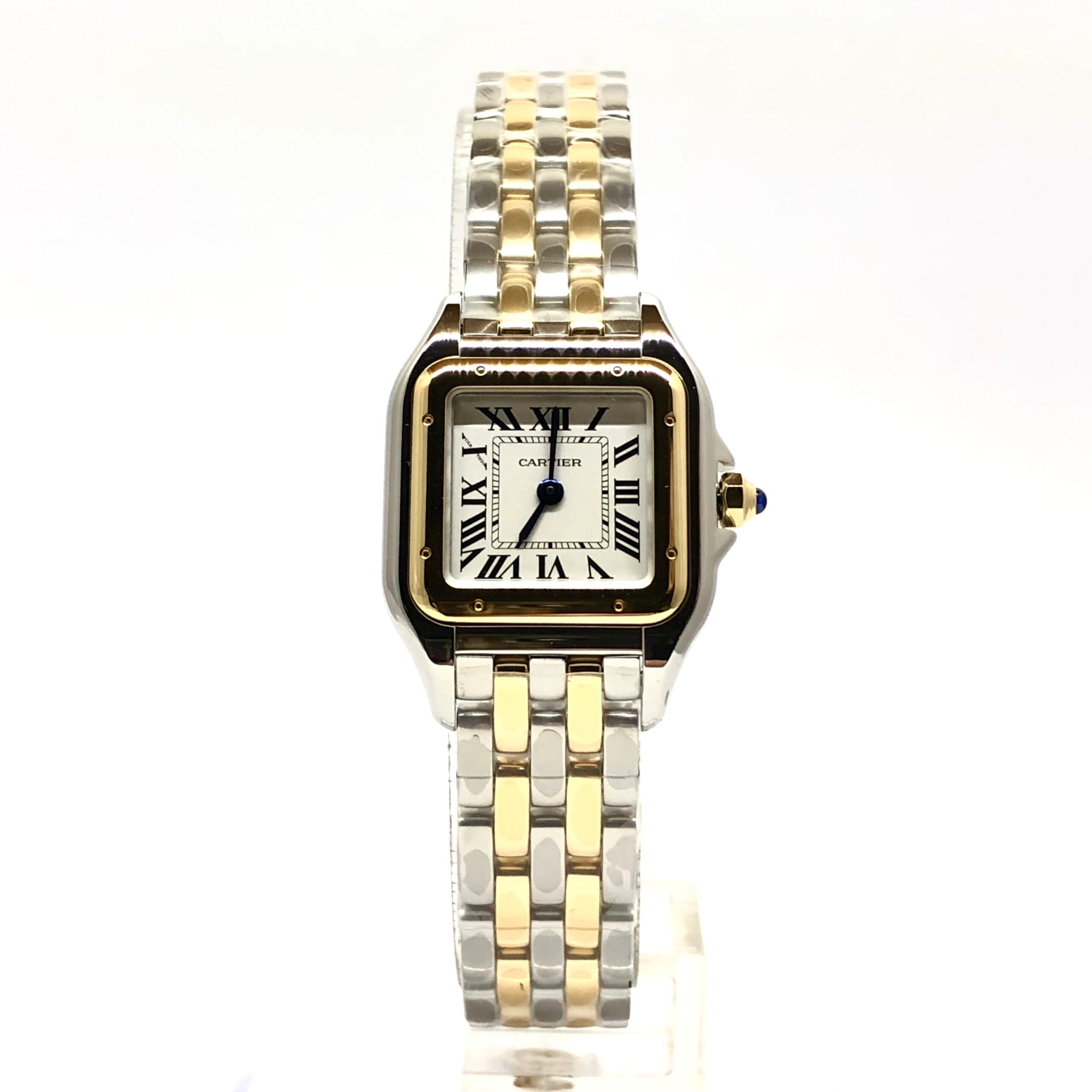 Cartier Panthère Stainless Steel & 18K Yellow Gold Small Model Ladies Watch - Premium Luxury Product