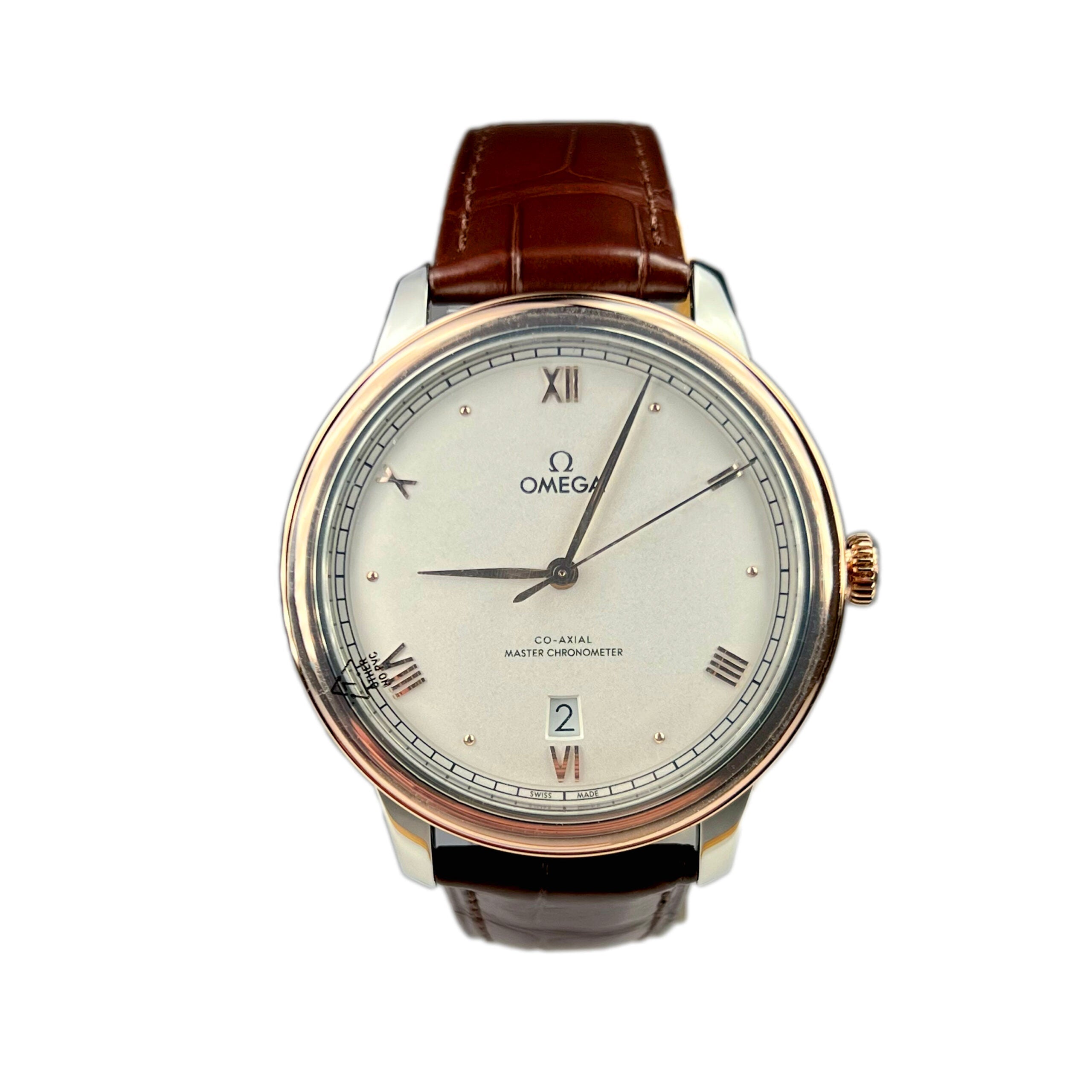 Omega De Ville Prestige Co?Axial Master Chronometer Stainless steel & 18K Sedna™Gold Man's Watch - Premium Luxury Product