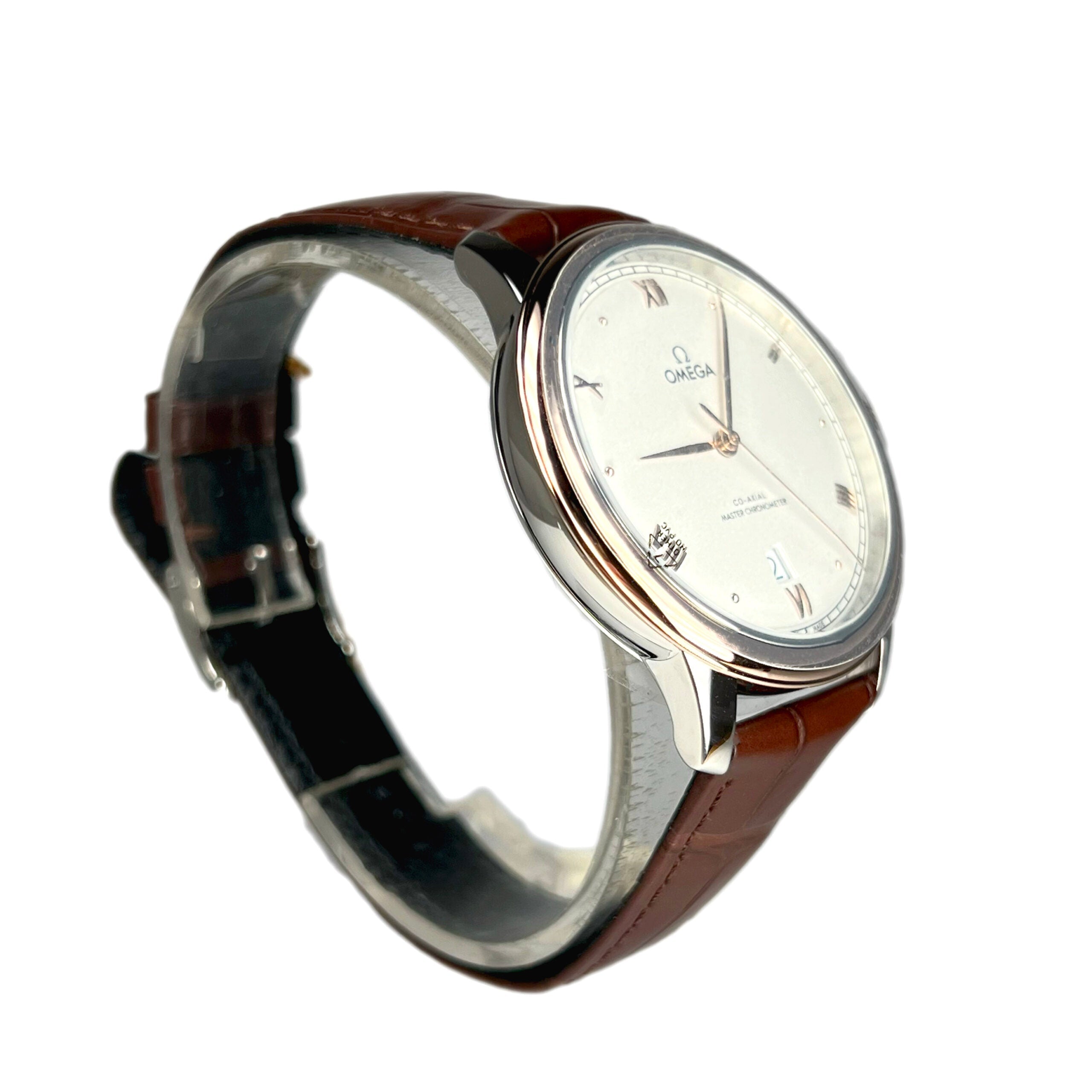 Omega De Ville Prestige Co?Axial Master Chronometer Stainless steel & 18K Sedna™Gold Man's Watch - Premium Luxury Product