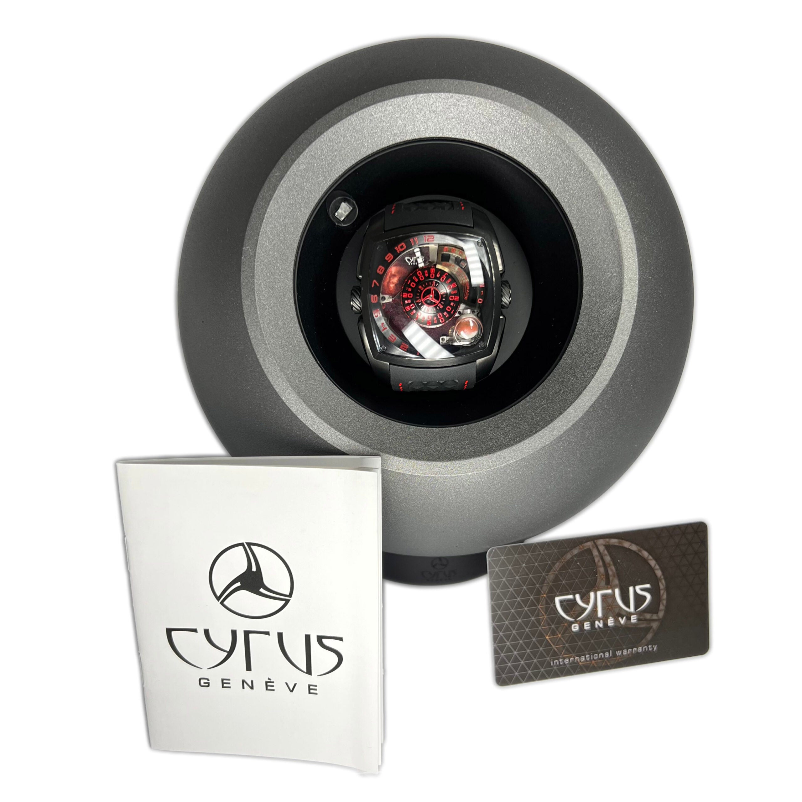 Cyrus Klepcys Mars Black DLC Titanium Men's Watch - Premium Luxury Product