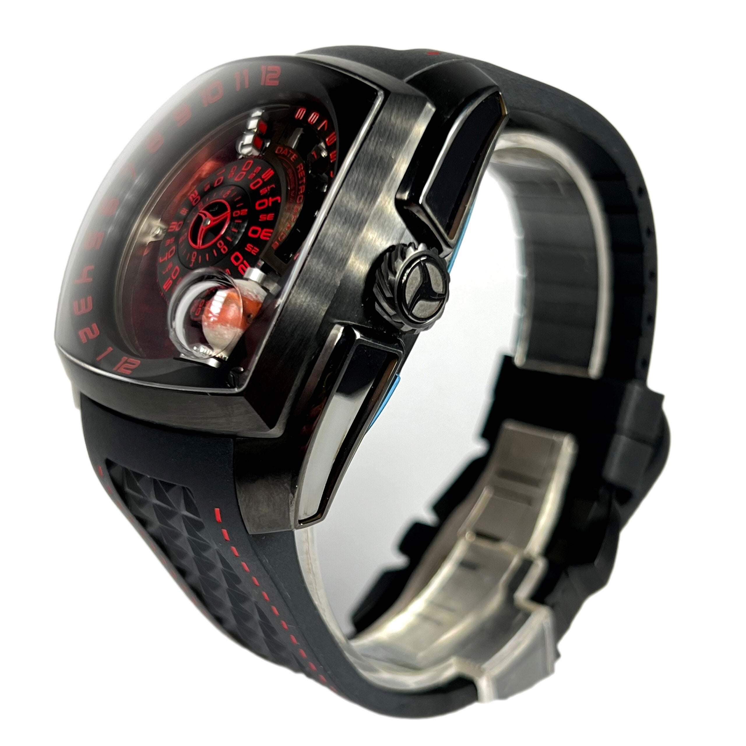 Cyrus Klepcys Mars Black DLC Titanium Men's Watch - Premium Luxury Product
