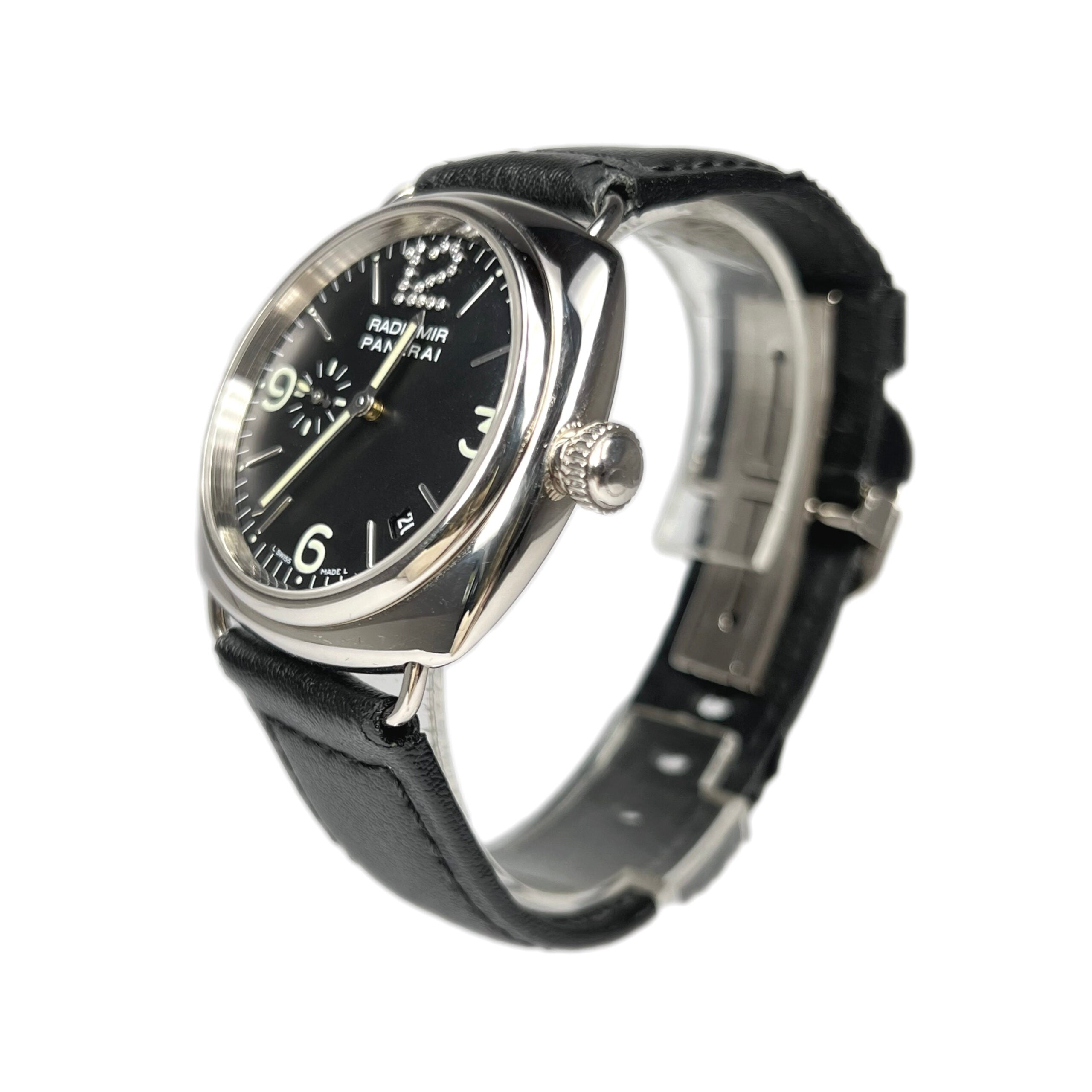 Panerai Radiomir Marina 18K White Gold Men`s Watch