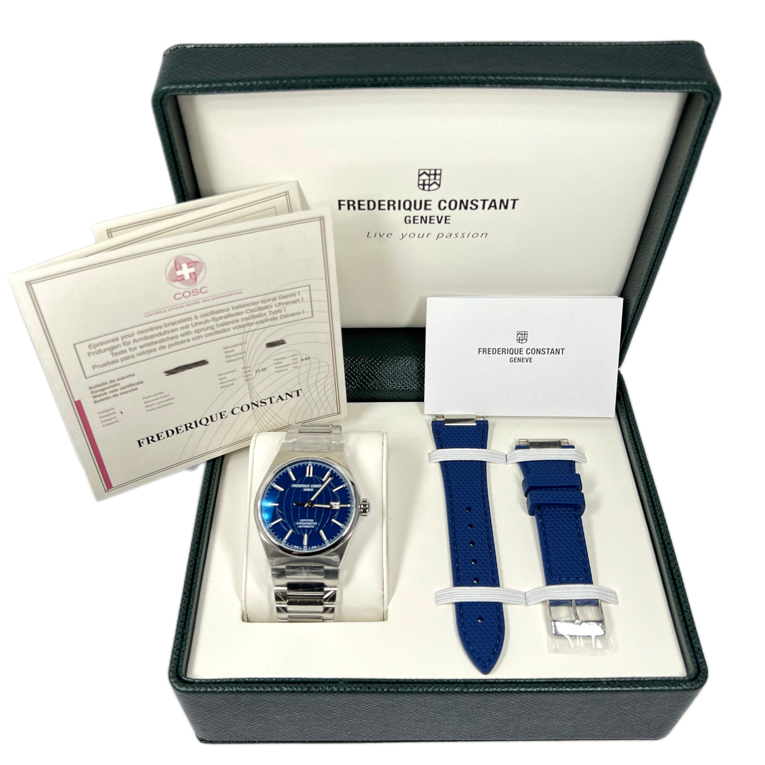 Frederique Constant Highlife Stainless Steel Men's Watch - Premium Luxury Product