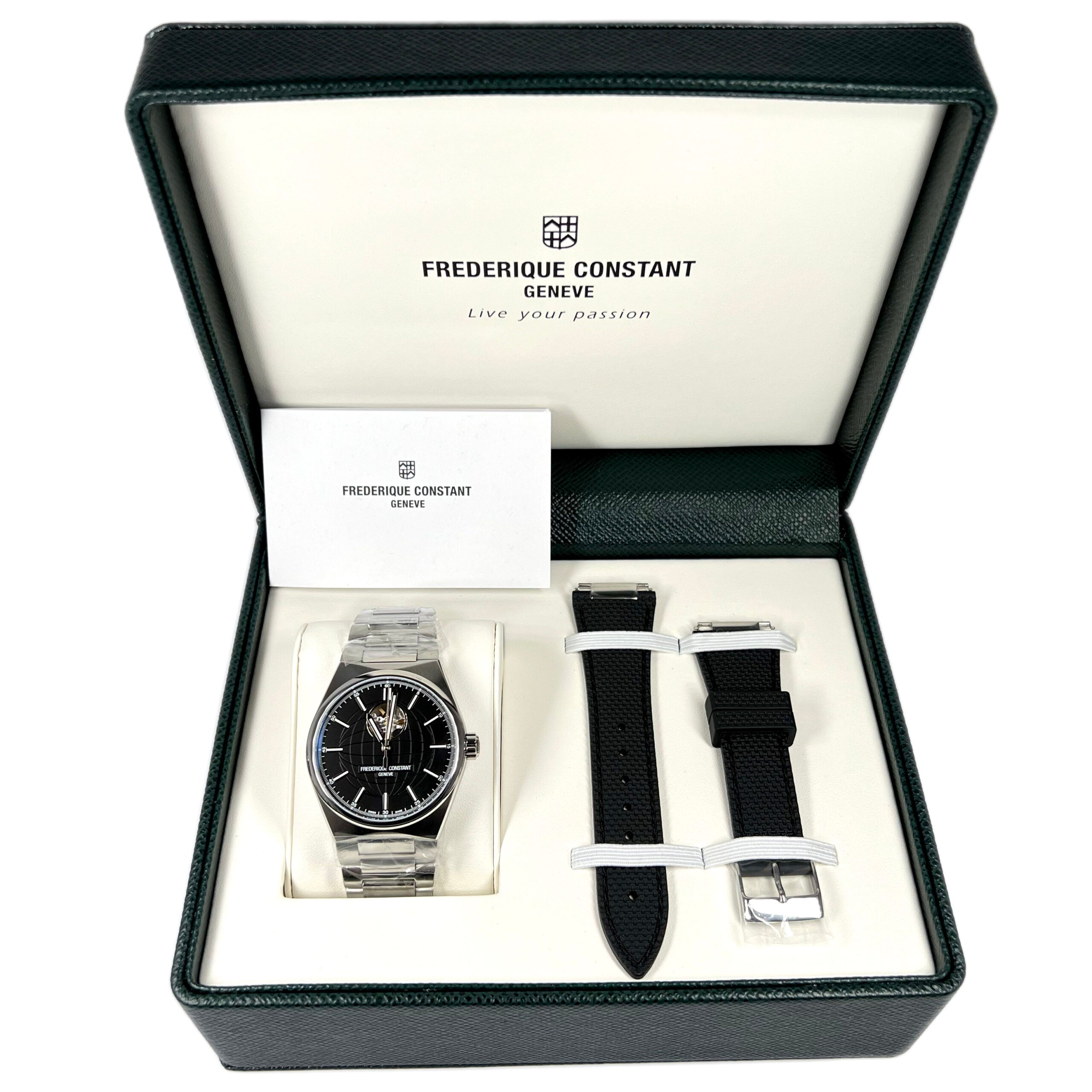 Frederique Constant Highlife Heart Beat Stainless Steel Men's Watch - Premium Luxury Product