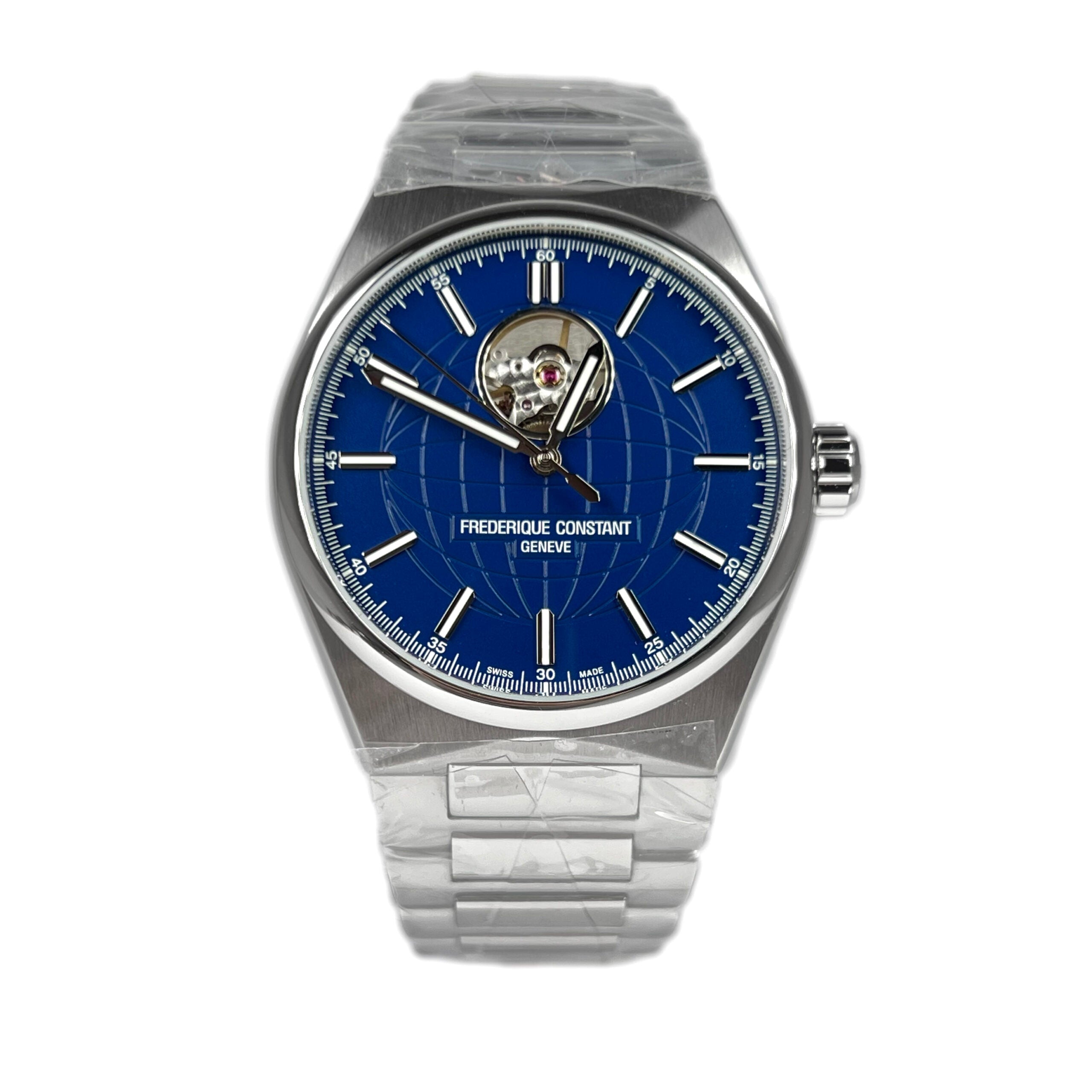 Frederique Constant Highlife Heart Beat Stainless Steel Men's Watch - Premium Luxury Product