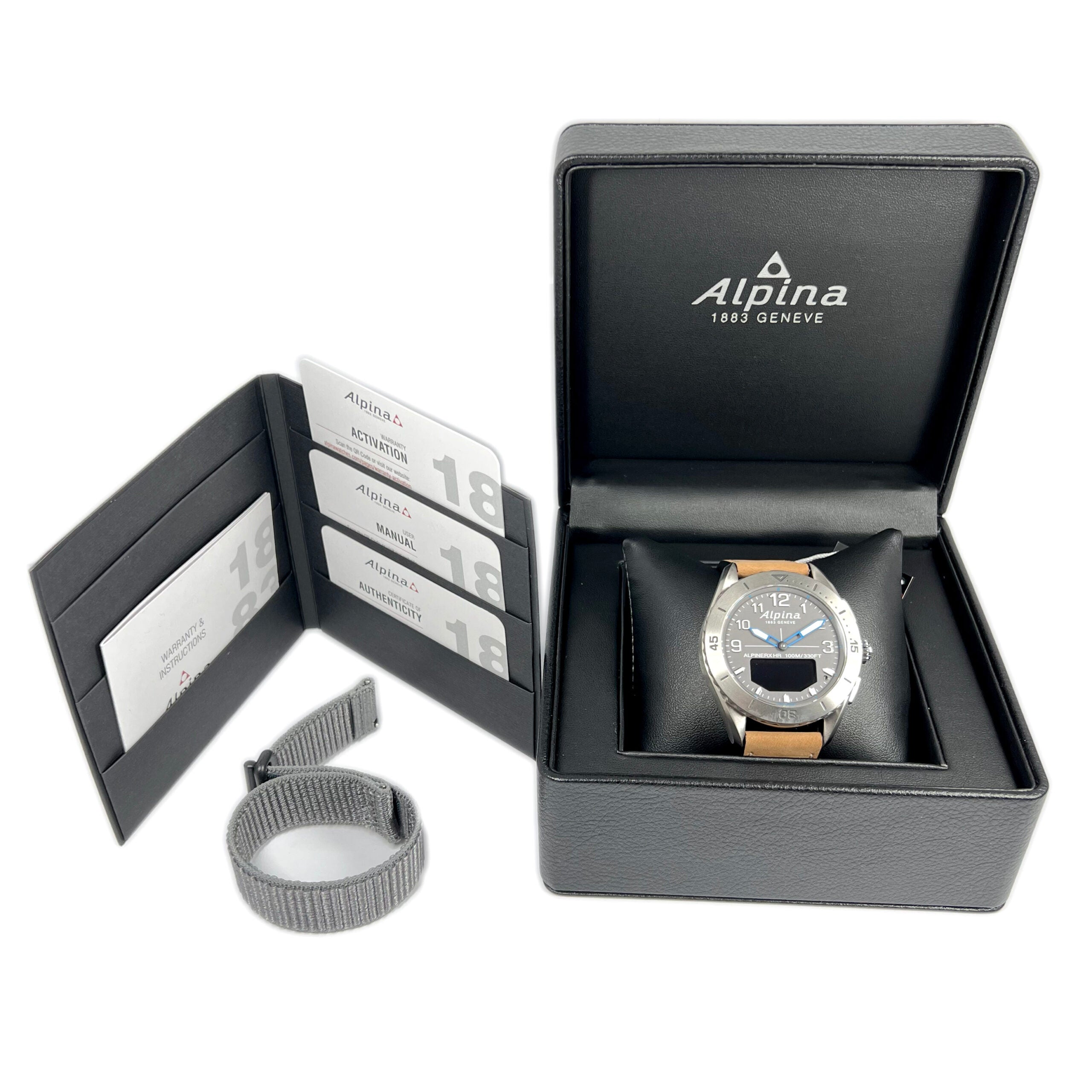 Alpina AlpinerX Alive Titanium Men's Watch - Premium Luxury Product