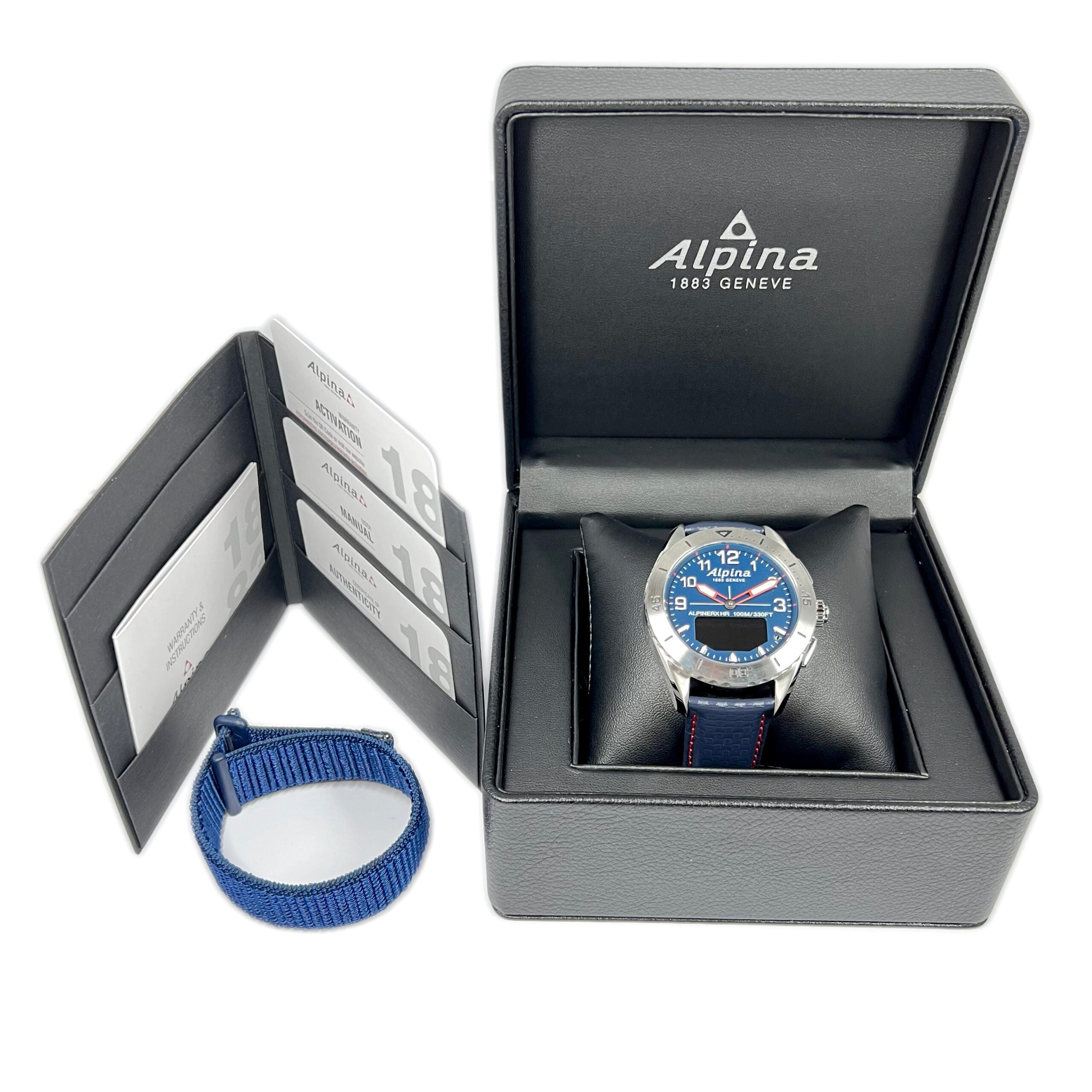 Alpina AlpinerX Alive Stainless Steel Men's Watch - Premium Luxury Product