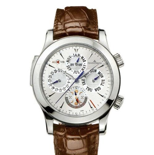 Jaeger LeCoultre Master Grande Reveil Perpetual Alarm Stainless steel Men's Watch